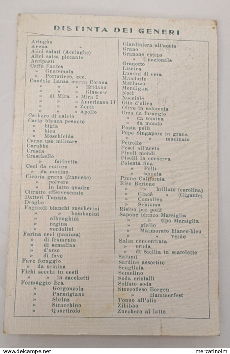 Castellano E Martino Imperia Oneglia 1919 - Imperia