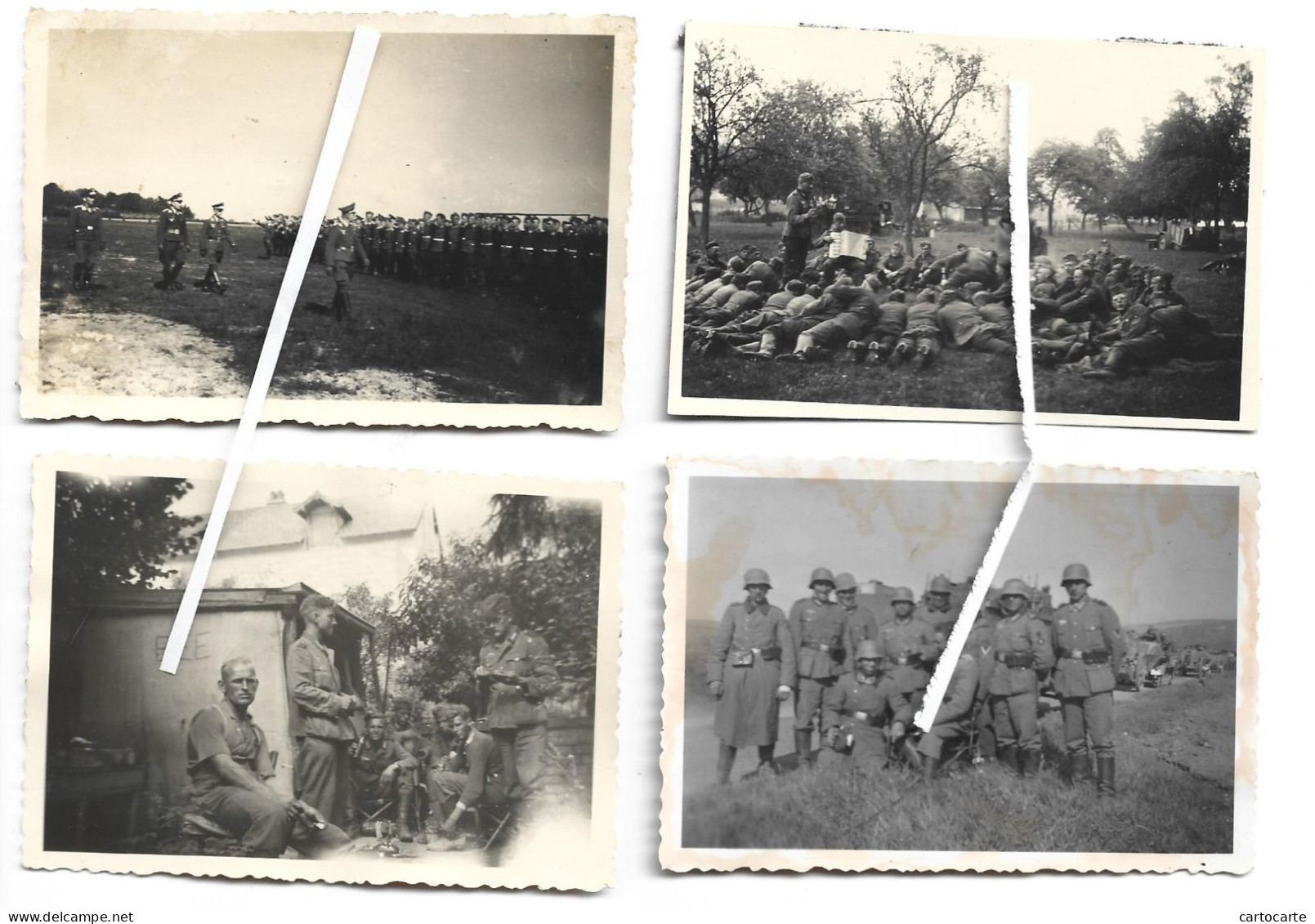 MIL 511 0424 WW2 WK2  CAMPAGNE DE FRANCE  SOLDATS  ALLEMANDS   1940 - War, Military