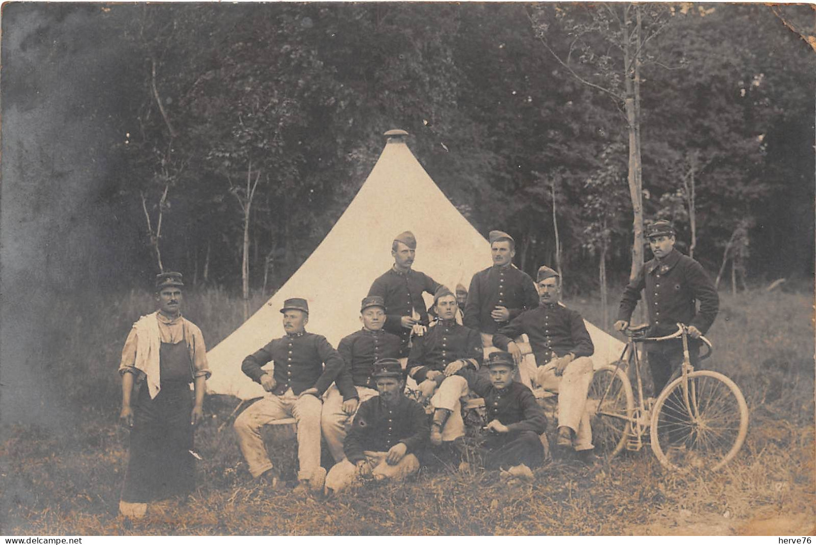 CAMP DE MAILLY - Militaria - Militaires - 24ème Régiment - Carte Photo - 1906 - Mailly-le-Camp