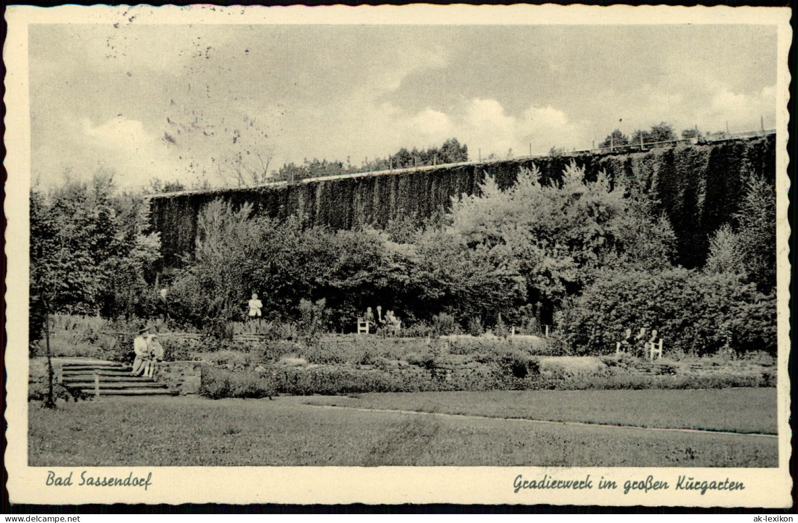 Ansichtskarte Bad Sassendorf Gradierwerk Im Großen Kurgarten 1960 - Bad Sassendorf