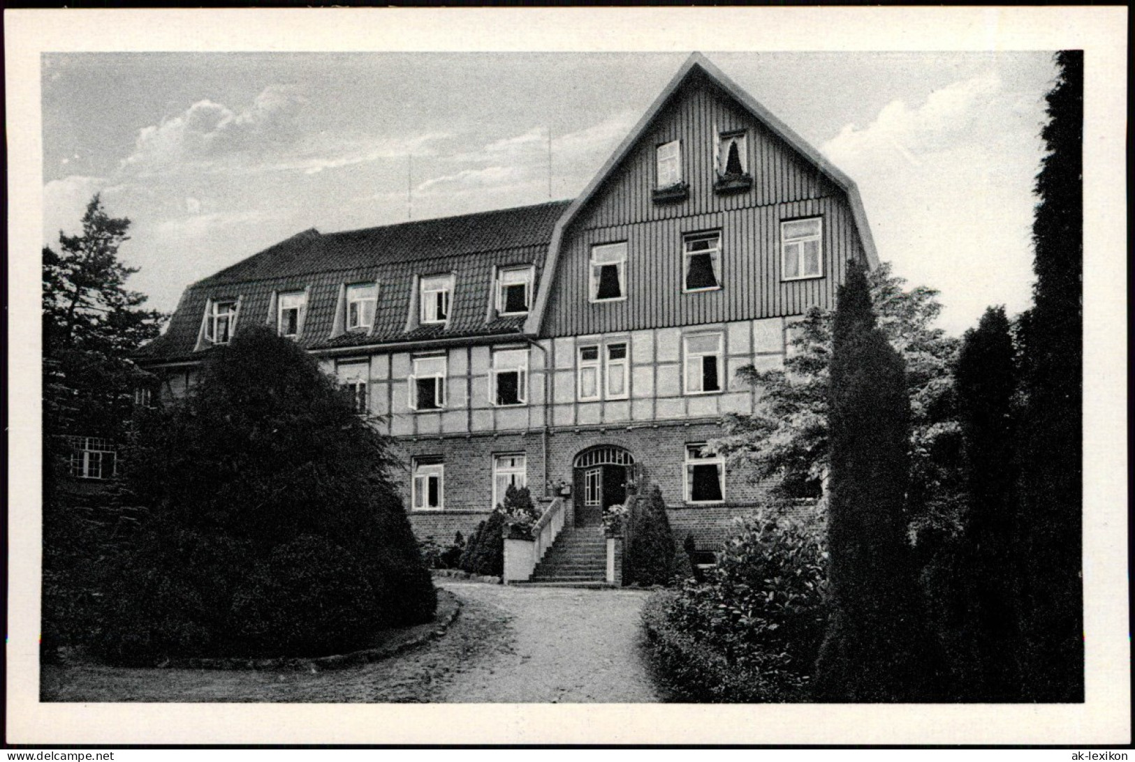 Ansichtskarte Jesteburg Haupteingang Zum Sanatorium 1940 - Andere & Zonder Classificatie