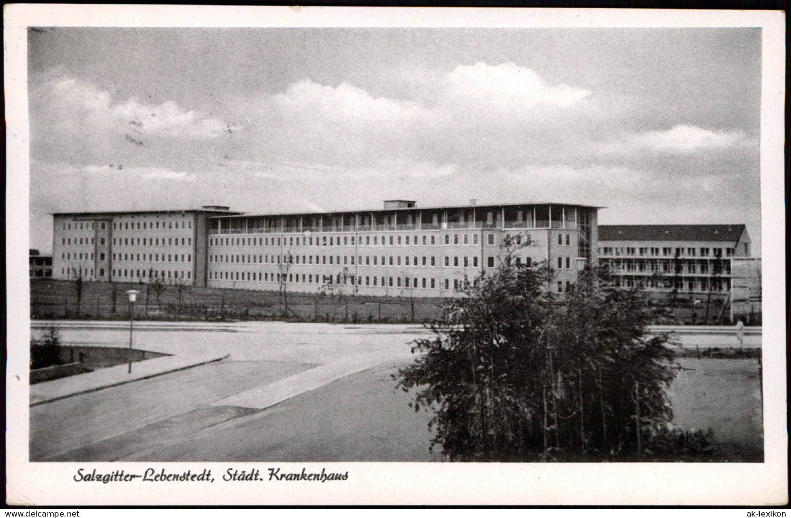 Ansichtskarte Lebenstedt-Salzgitter Städt. Krankenhaus 1960 - Salzgitter