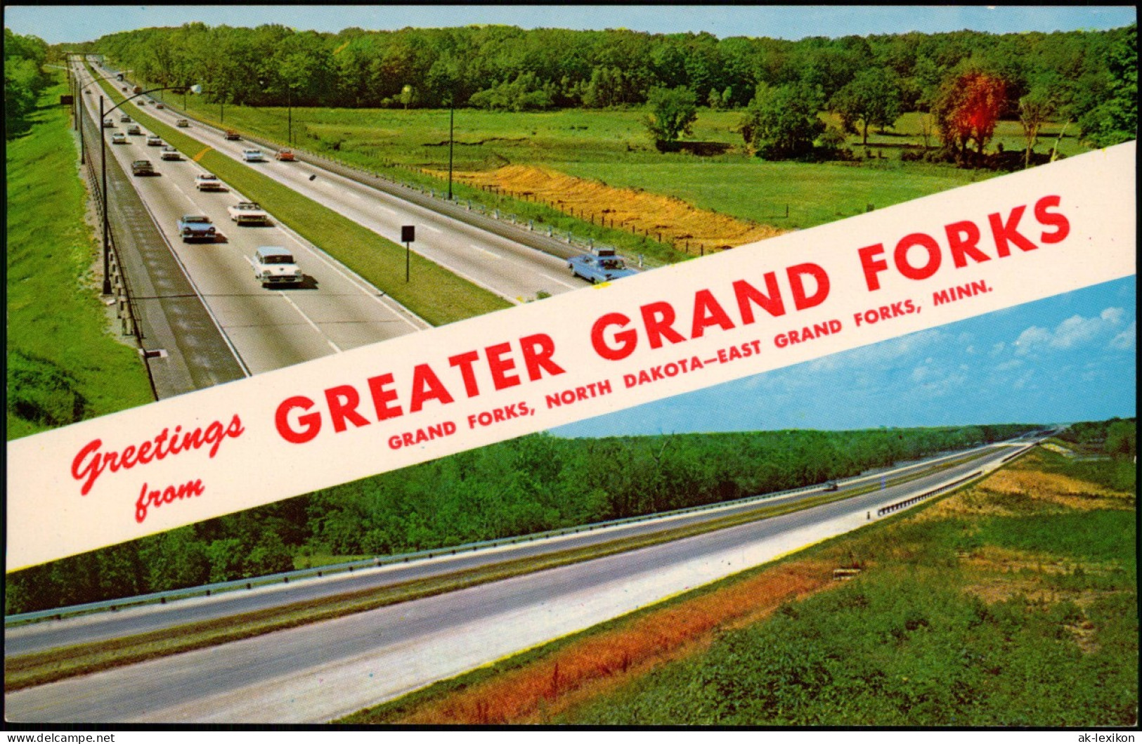 .USA United S. America GRAND FORKS, NORTH DAKOTA-EAST GRAND FORKS, MINN. 1965 - Andere & Zonder Classificatie