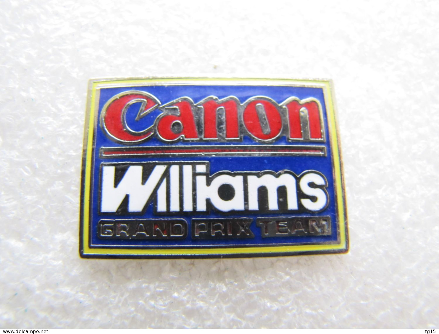 TOP   PIN'S   FORMULE 1  WILLIAMS  CANON   GRAND PRIX TEAM    Email Grand Feu  MFS - F1