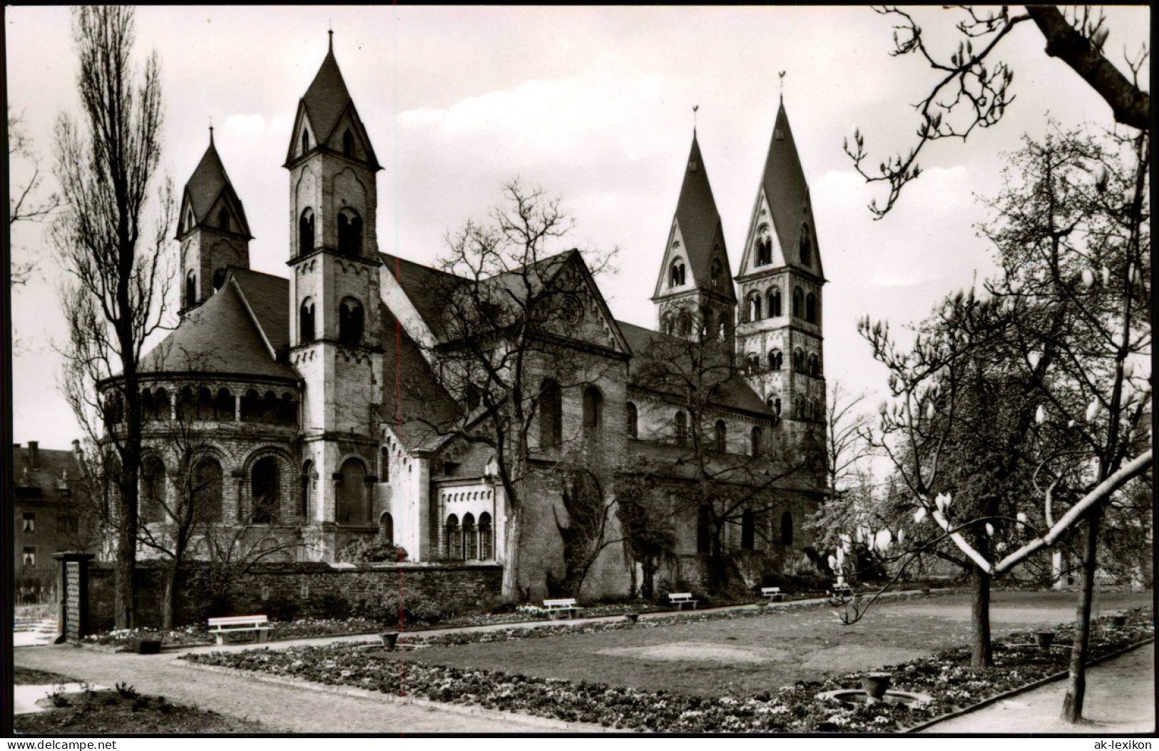 Ansichtskarte Koblenz St. Kastorkirche St. Castor-Kirche 1960 - Koblenz