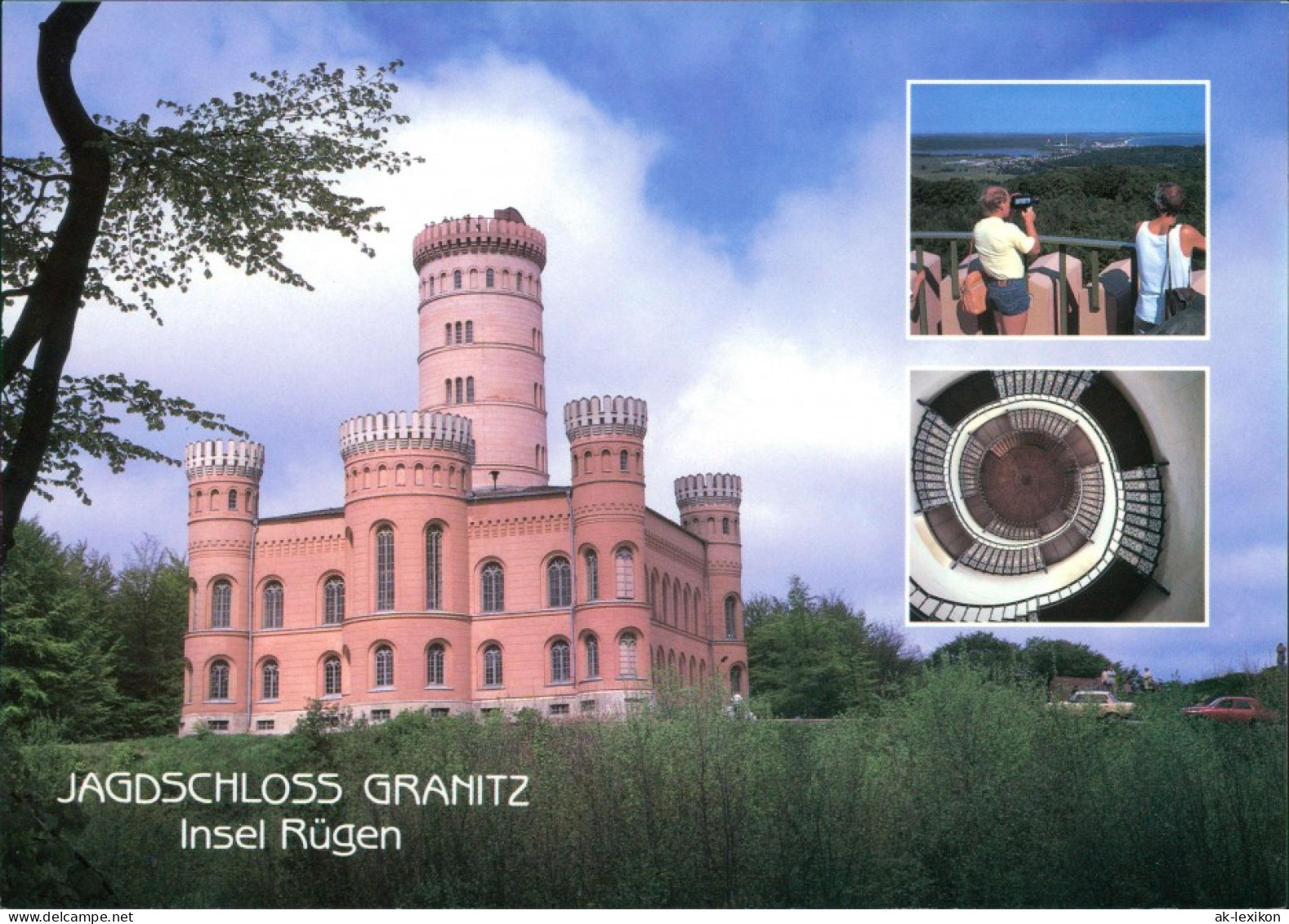 Ansichtskarte Binz (Rügen) Jagdschloss Granitz 2 1995 - Altri & Non Classificati