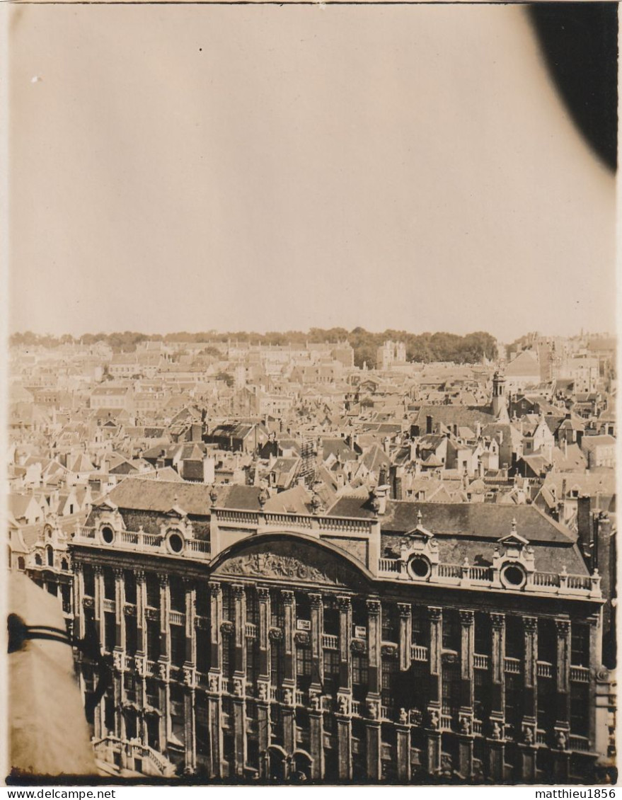 Photo 1901 BRUSSEL (Bruxelles) - Une Vue Aérienne (A255) - Panoramische Zichten, Meerdere Zichten