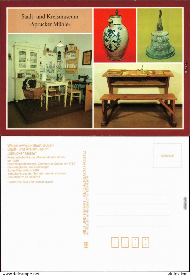 Guben Stadt- Und Kreismuseum "Sprucker Mühle": Proletarische Küche,  1987 - Guben