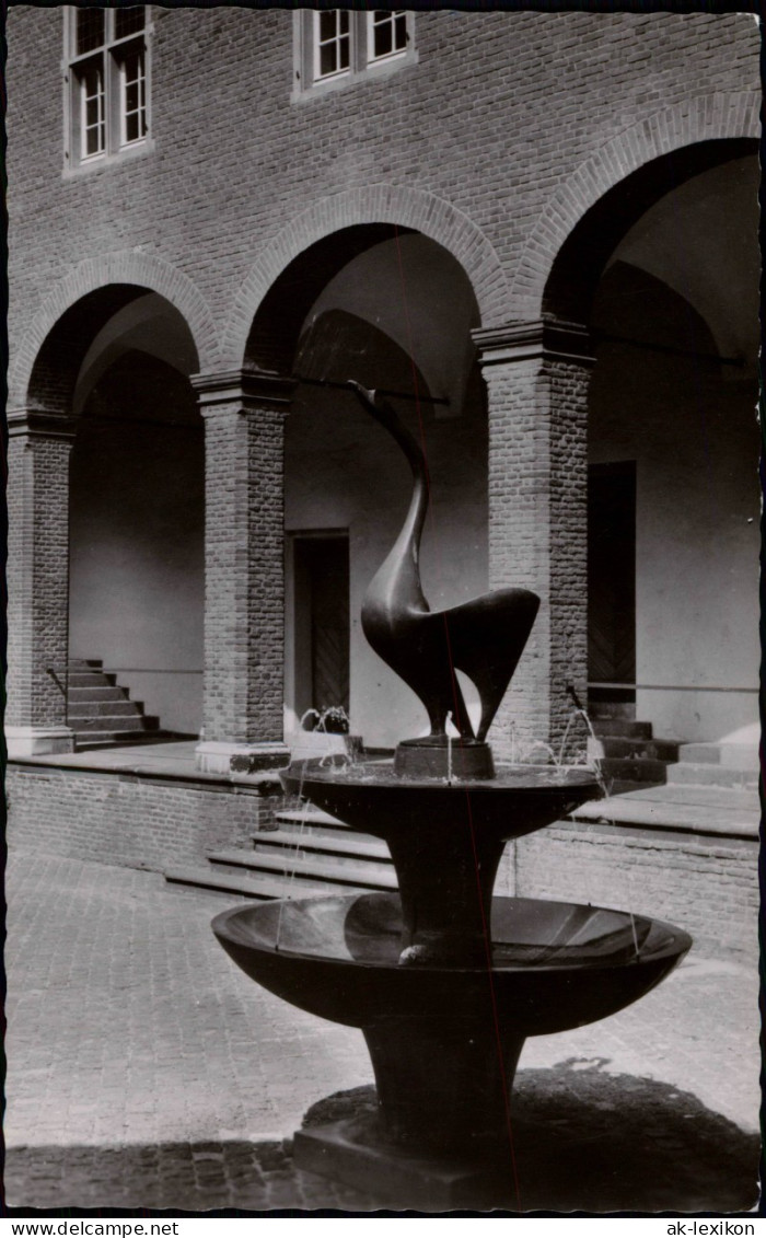 Ansichtskarte Kleve Schwanenbrunnen Im Schlosshof 1971 - Kleve