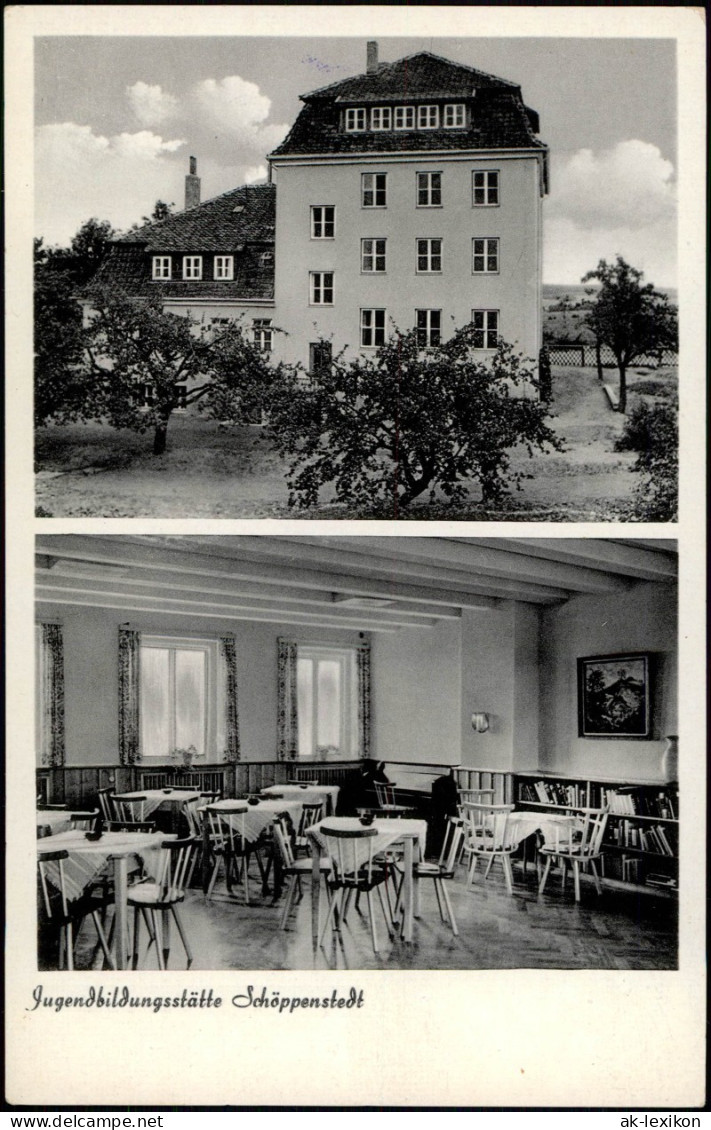 Ansichtskarte Schöppenstedt Jugendbildungsstätte 2 Bild 1963 - Autres & Non Classés