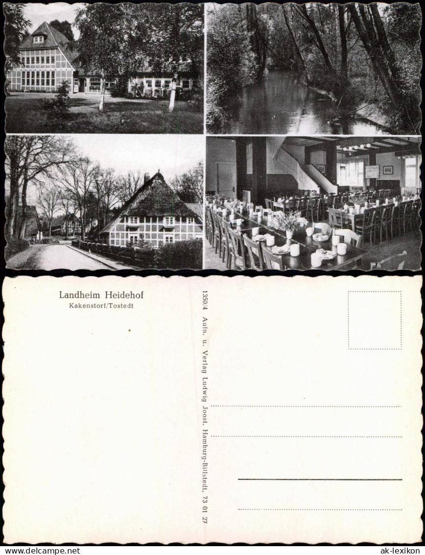 Ansichtskarte Kakenstorf Landheim Heidehof Mehrbildkarte Region Tostedt 1960 - Autres & Non Classés