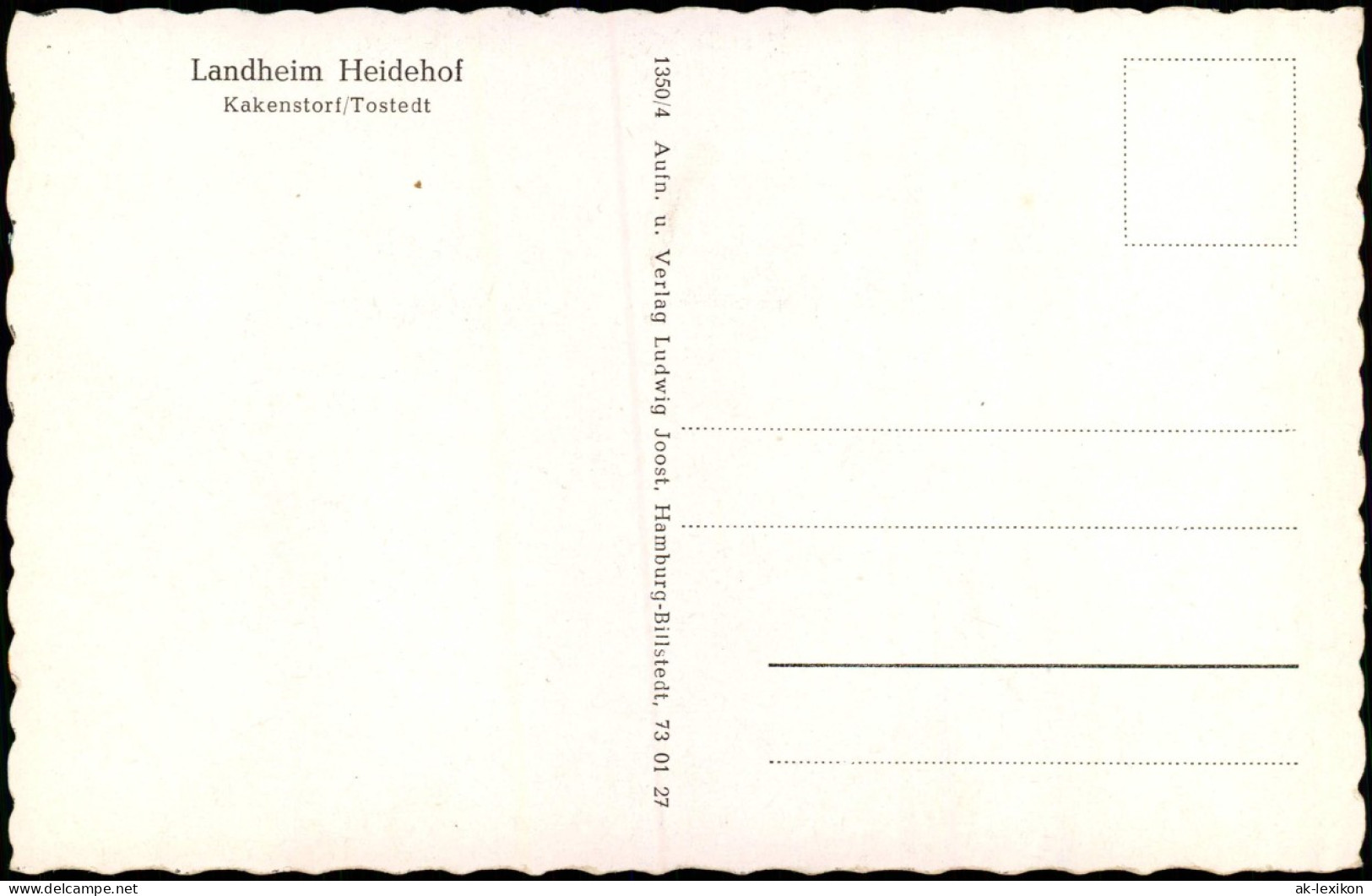 Ansichtskarte Kakenstorf Landheim Heidehof Mehrbildkarte Region Tostedt 1960 - Other & Unclassified