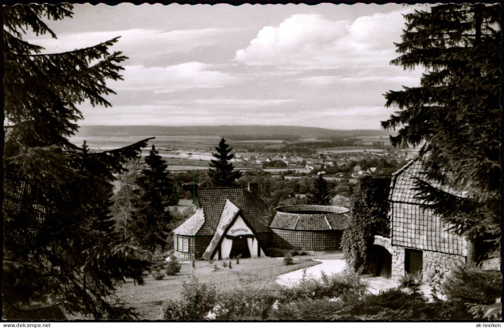 Ansichtskarte Bad Harzburg Café Winuwuk Mit Sonnenhof 1960 - Bad Harzburg