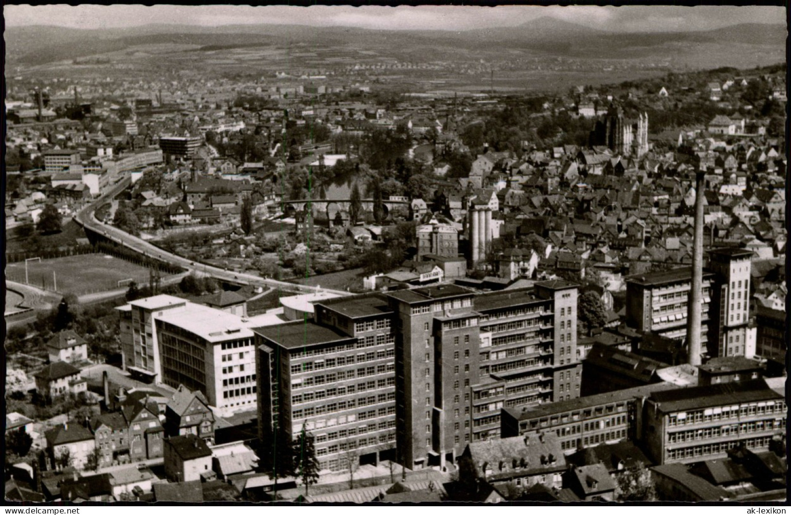 Blick Vom Kalsmunt, Fabrikanlage - Wetzlar