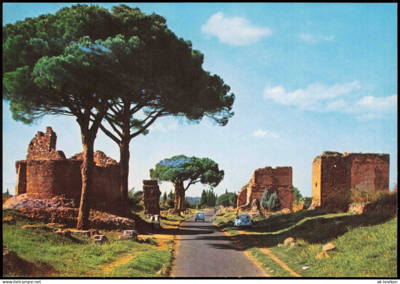 Cartoline Rom Roma Via Appia Antica Rue Appia Antica 1970 - Autres & Non Classés