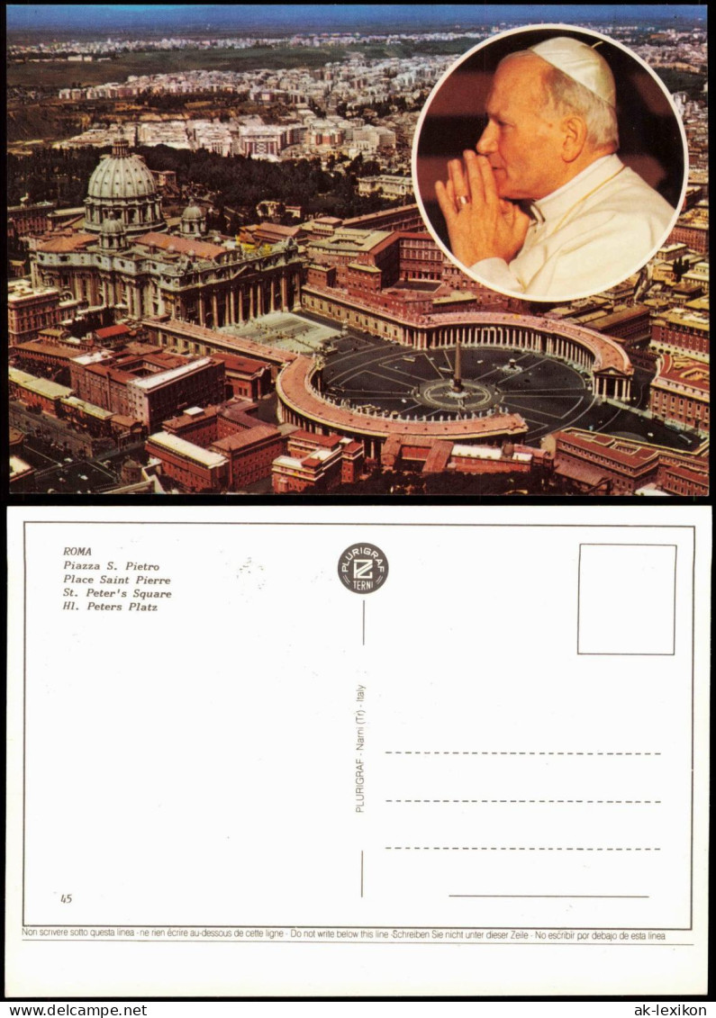 Rom Roma Piazza S. Pietro Place Saint Pierre St. Peter's Square 1980 - Other & Unclassified