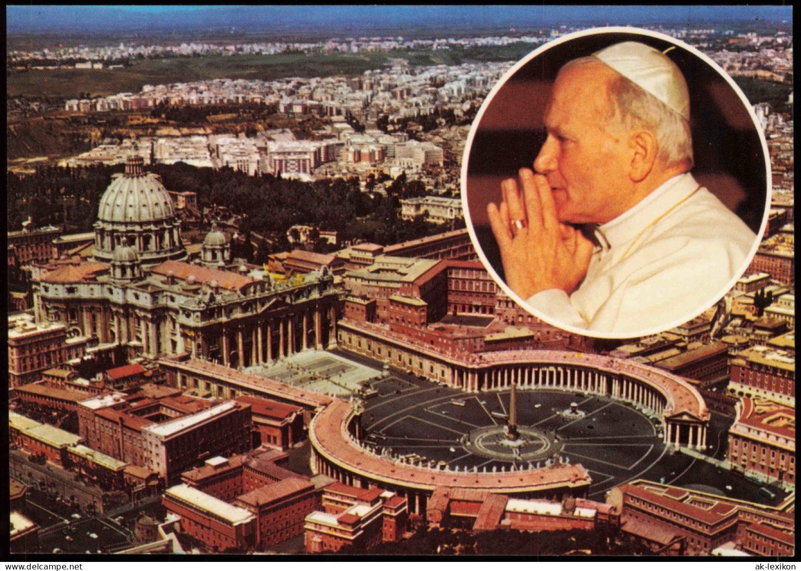 Rom Roma Piazza S. Pietro Place Saint Pierre St. Peter's Square 1980 - Sonstige & Ohne Zuordnung