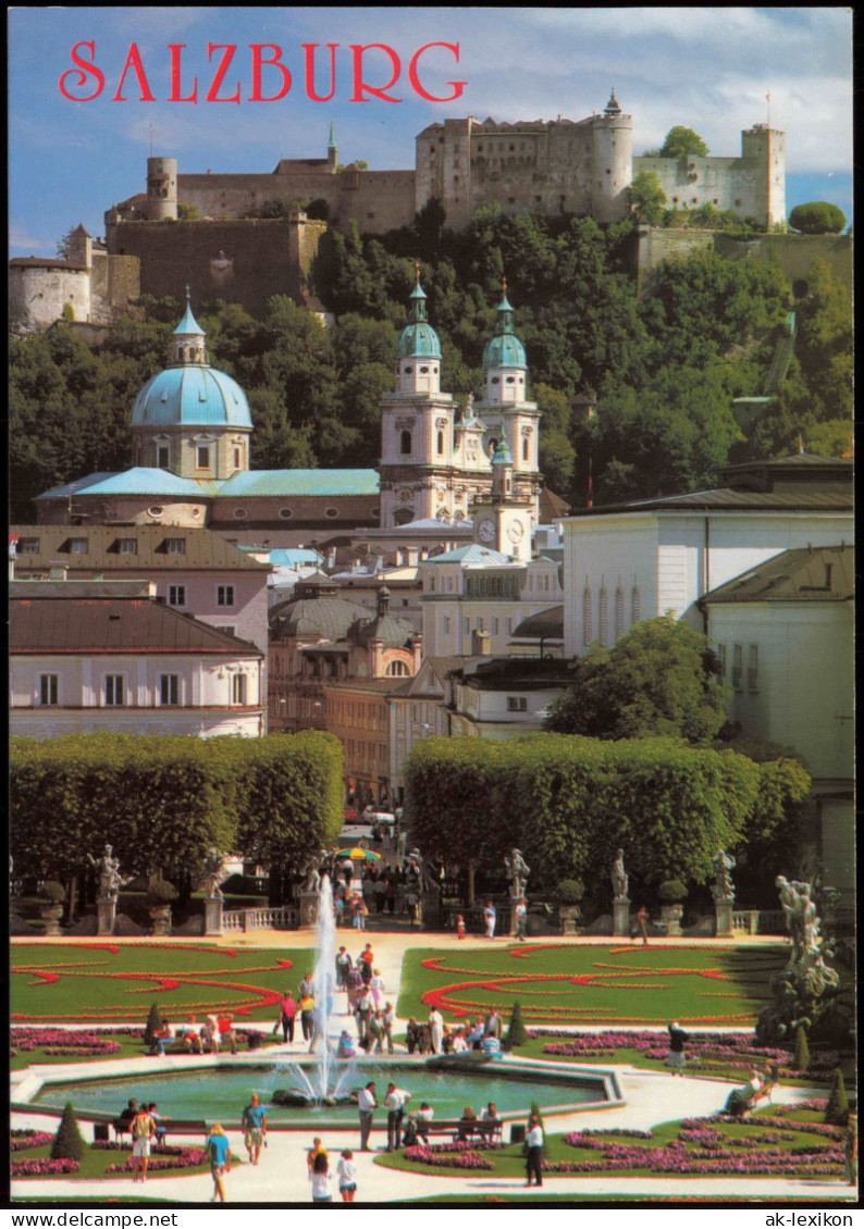 Salzburg Stadtteilansicht Mirabellgarten  Giardino Di Mirabell 2000 - Andere & Zonder Classificatie