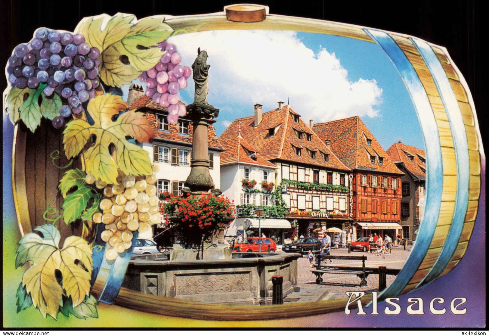 CPA .Frankreich ALSACE, TERRE DE GRANDS VINS, Obernai Bas-Rhin 2000 - Sonstige & Ohne Zuordnung