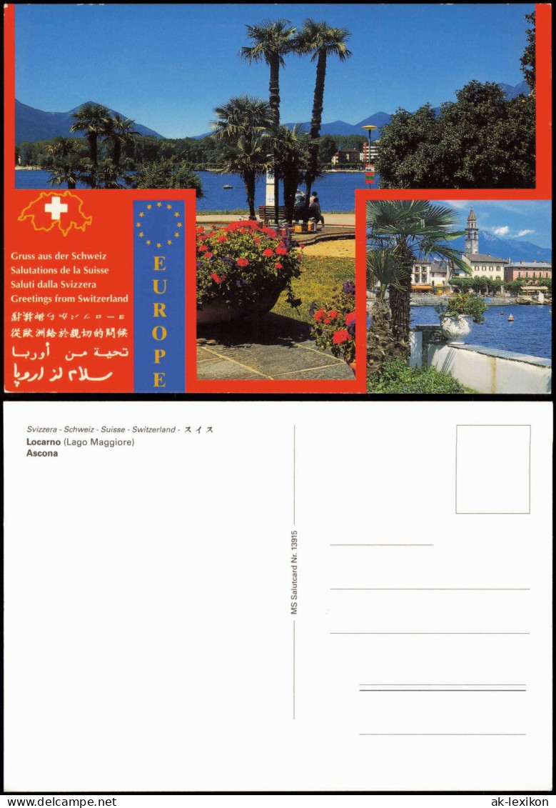 Locarno Greetings From Switzerland Locarno (Lago Maggiore) Ascona 2000 - Sonstige & Ohne Zuordnung