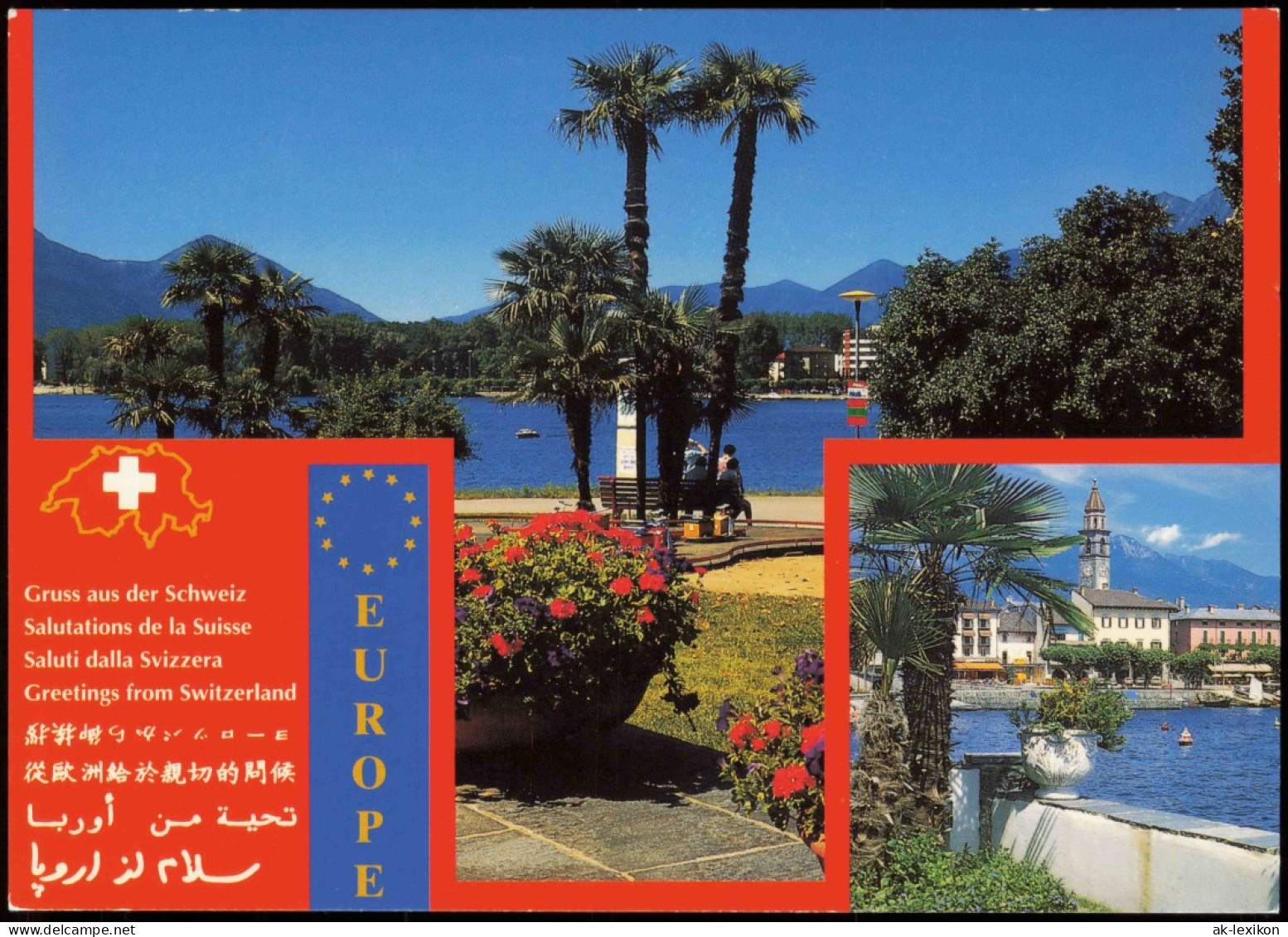 Locarno Greetings From Switzerland Locarno (Lago Maggiore) Ascona 2000 - Sonstige & Ohne Zuordnung