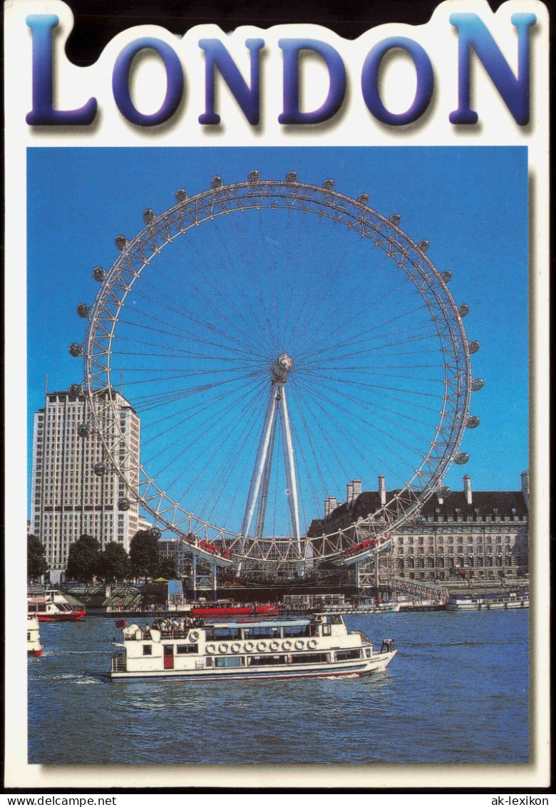 Postcard London London Eye (Millennium Wheel) Riesenrad 2006 - Otros & Sin Clasificación