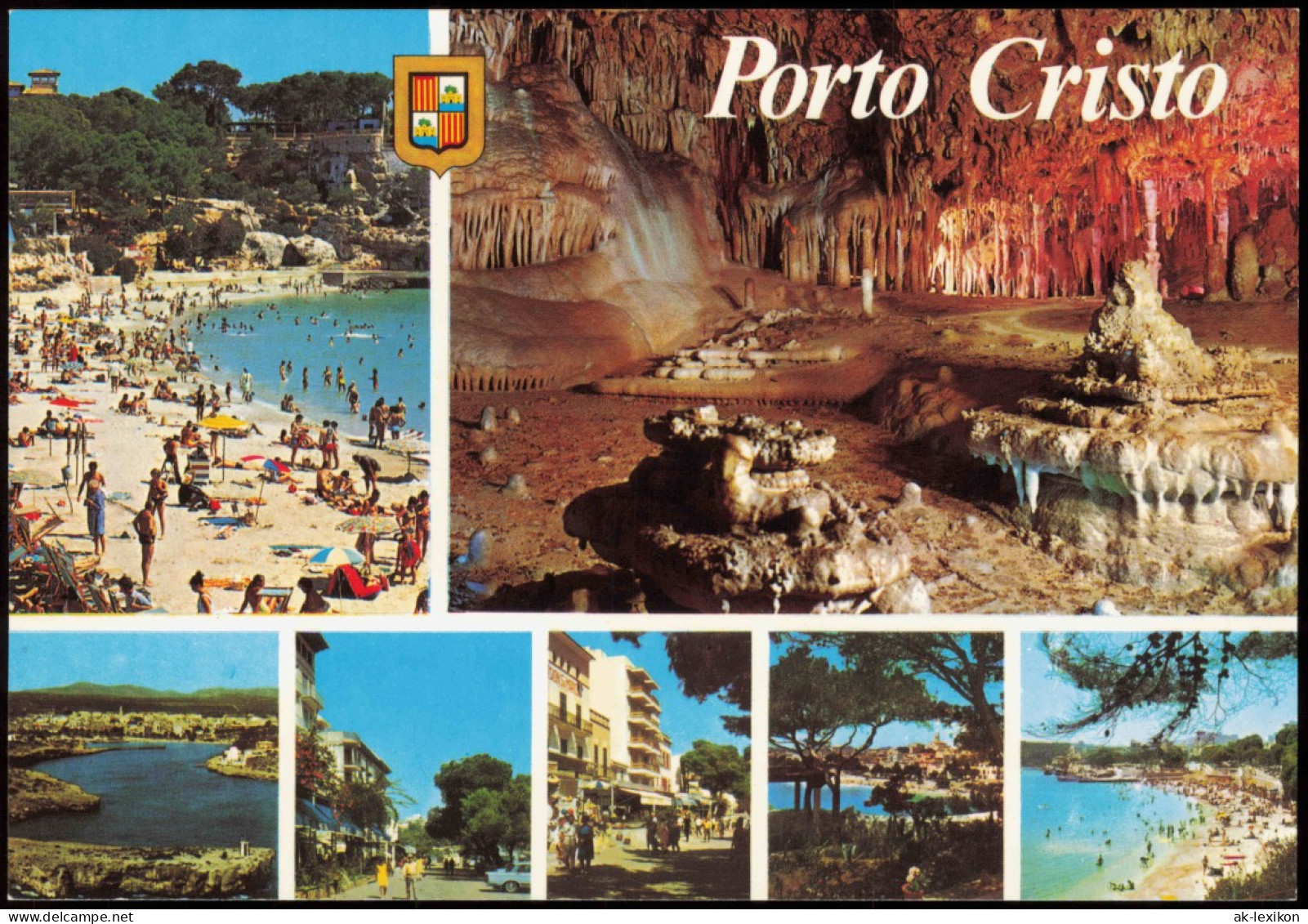 Postales Porto Cristo (Mallorca) Mehrbildkarte Mit Ortsansichten 2000 - Otros & Sin Clasificación