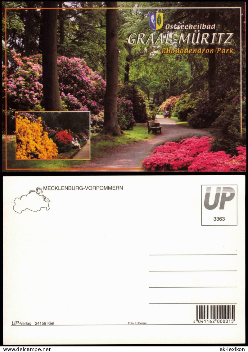 Ansichtskarte Graal-Müritz Rhododendron-Park 1990 - Graal-Müritz