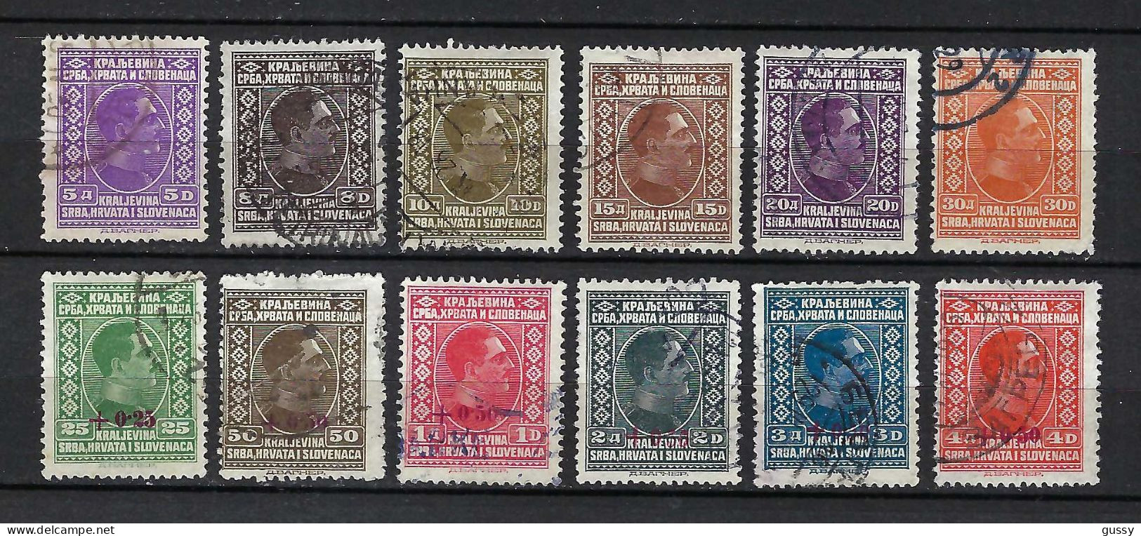 YOUGOSLAVIE Ca.1926-27: Lot D'obl. - Used Stamps