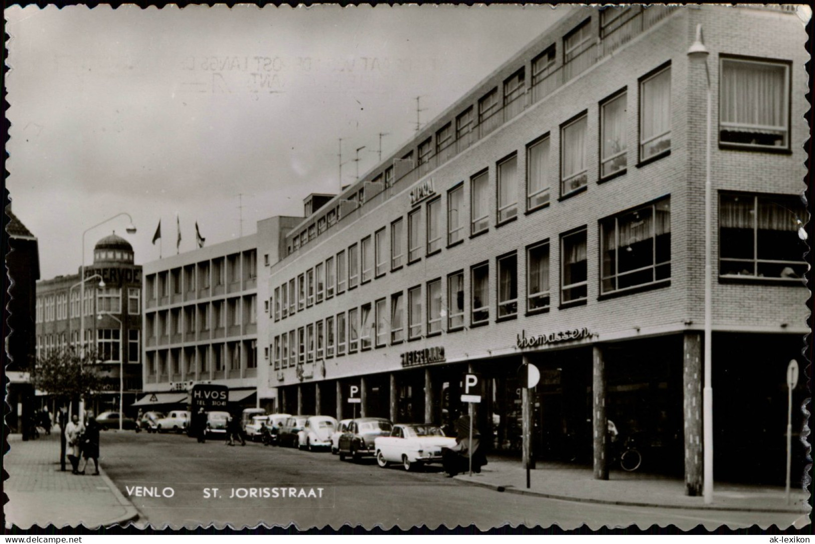 Postkaart Venlo St. Jorisstraaat 1962 - Venlo