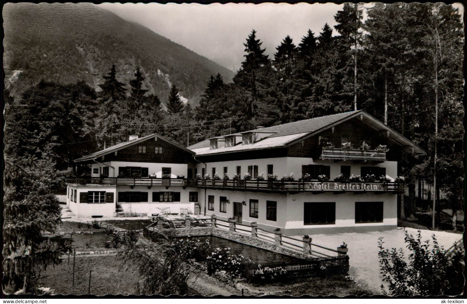 Ansichtskarte Schleching Hotel Und Berghotel Breitenstein 1960 - Other & Unclassified