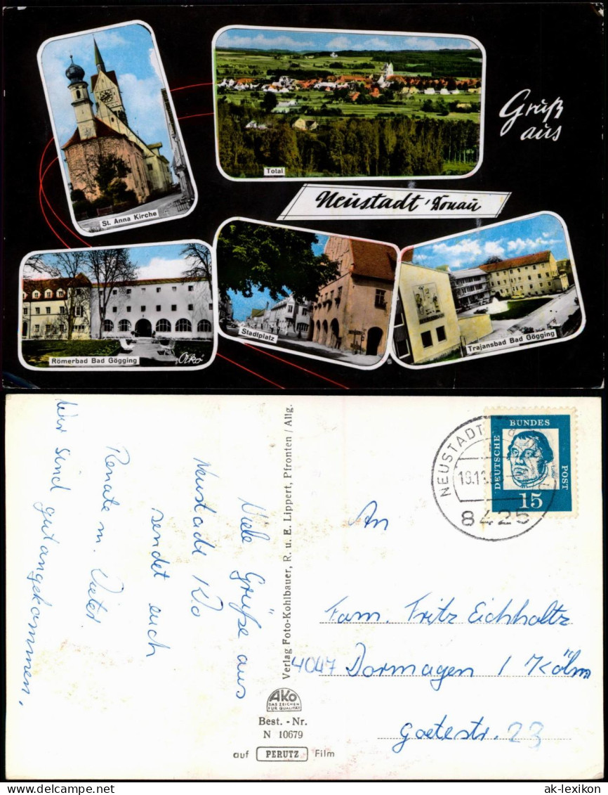 Neustadt A.d.Donau Römerbad Bad Gögging St. Anna Kirche U.a. MB 1964 - Other & Unclassified