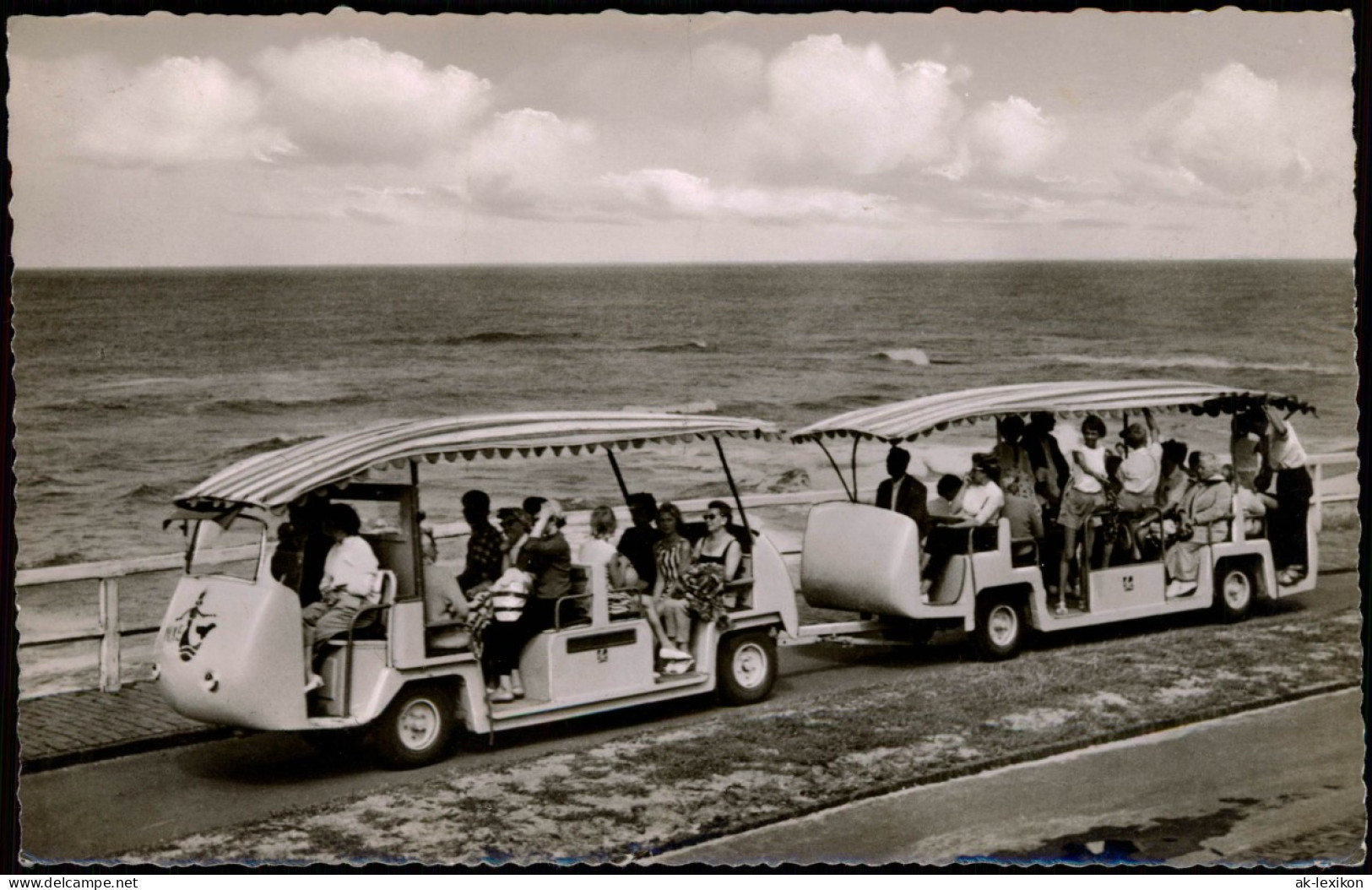 Ansichtskarte Norderney Nordseebad Strandexpreß 1960 - Norderney