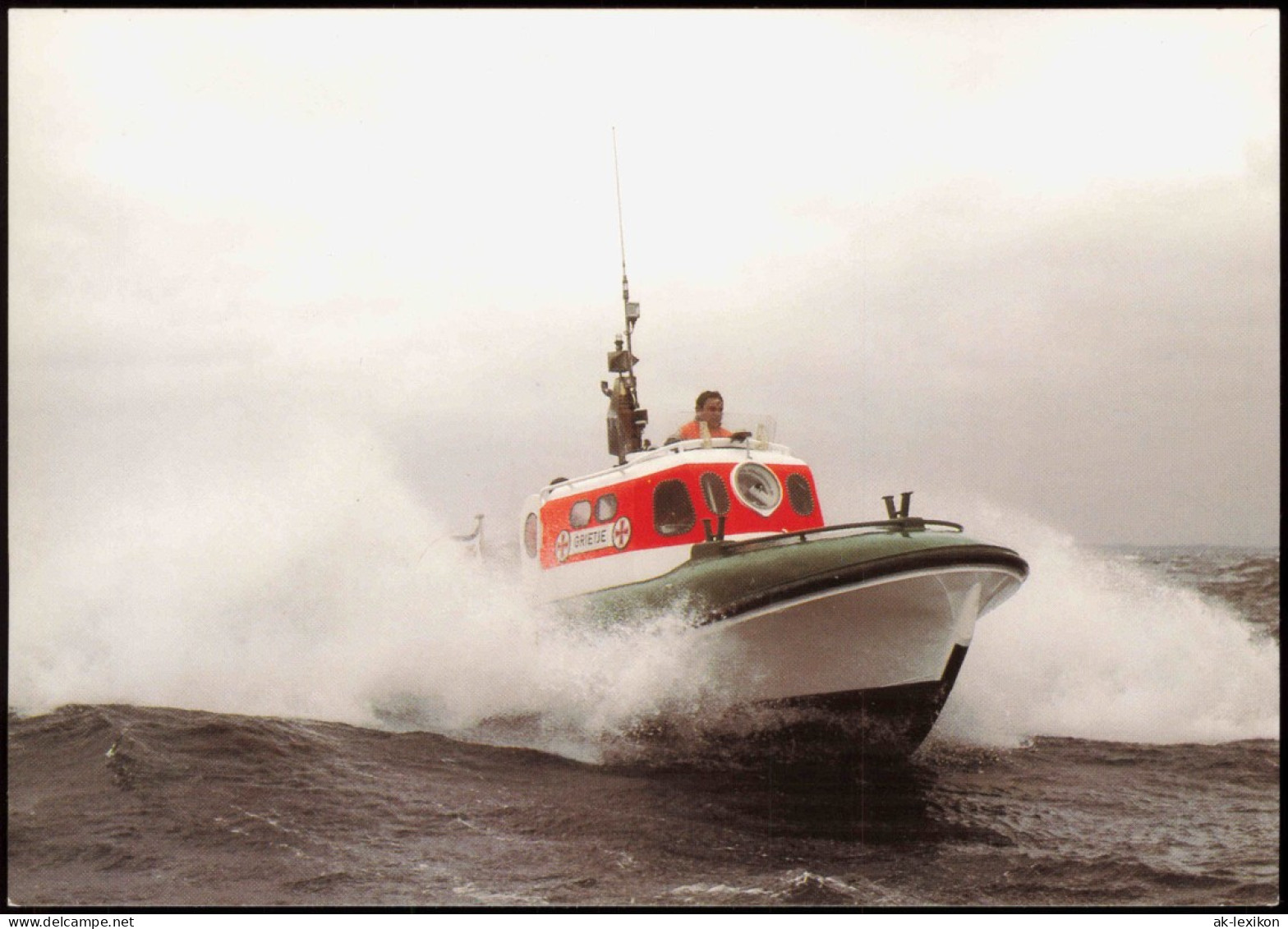 Schiffe/Schifffahrt Häfen: Seenot-Rettungsboot Der 7 M-Klasse 1980 - Otros & Sin Clasificación