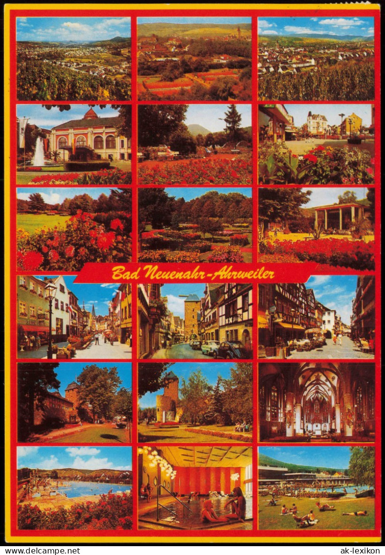 Bad Neuenahr Ahrweiler Mehrbildkarte Mit Orts- Und Stadtteilansichten 1991 - Bad Neuenahr-Ahrweiler