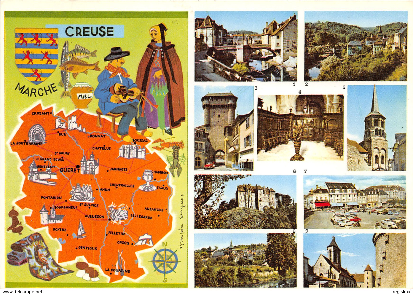 23-CREUSE-N°1010-D/0347 - Other & Unclassified