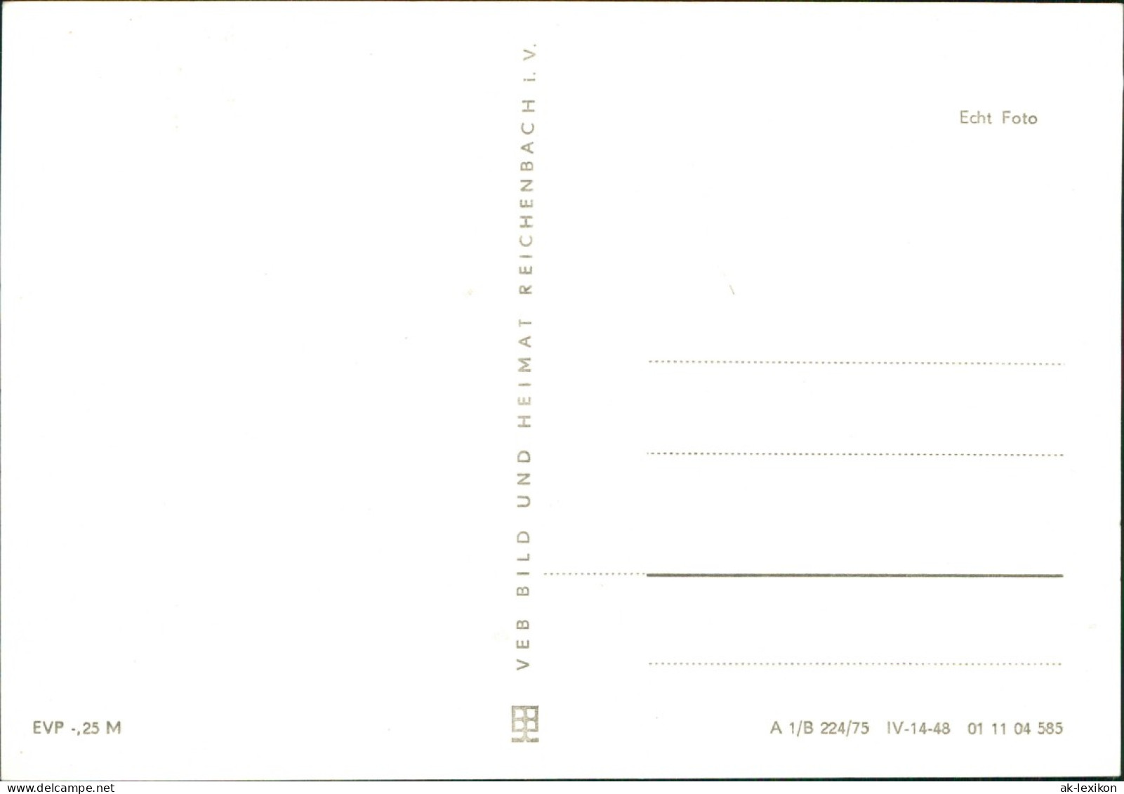 Mellenbach-Glasbach DDR Mehrbildkarte Mit Orts-/Stadtteilansichten 1975 - Autres & Non Classés