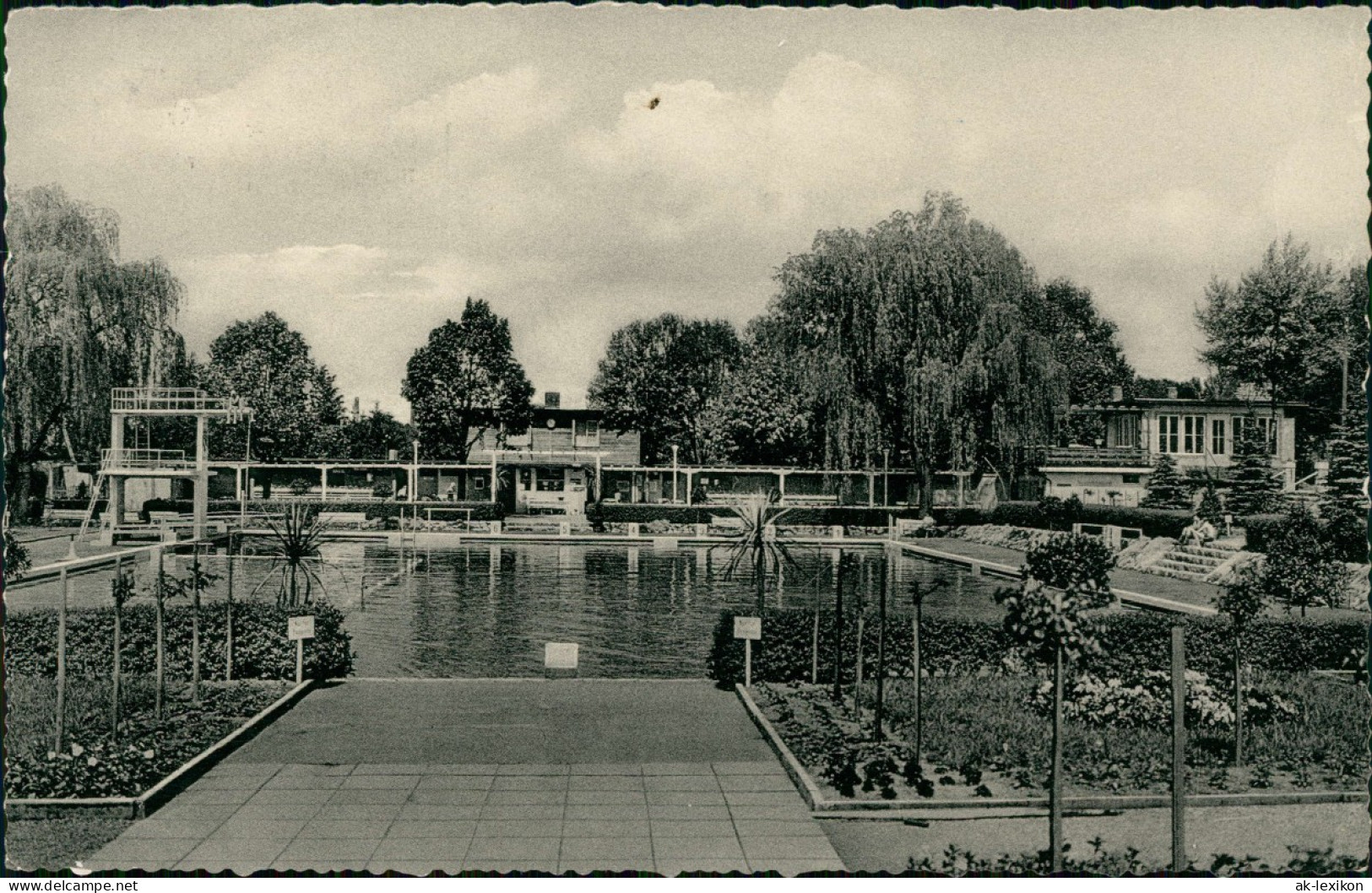 Ansichtskarte Bockenem Stadtbad 1957 - Sonstige & Ohne Zuordnung