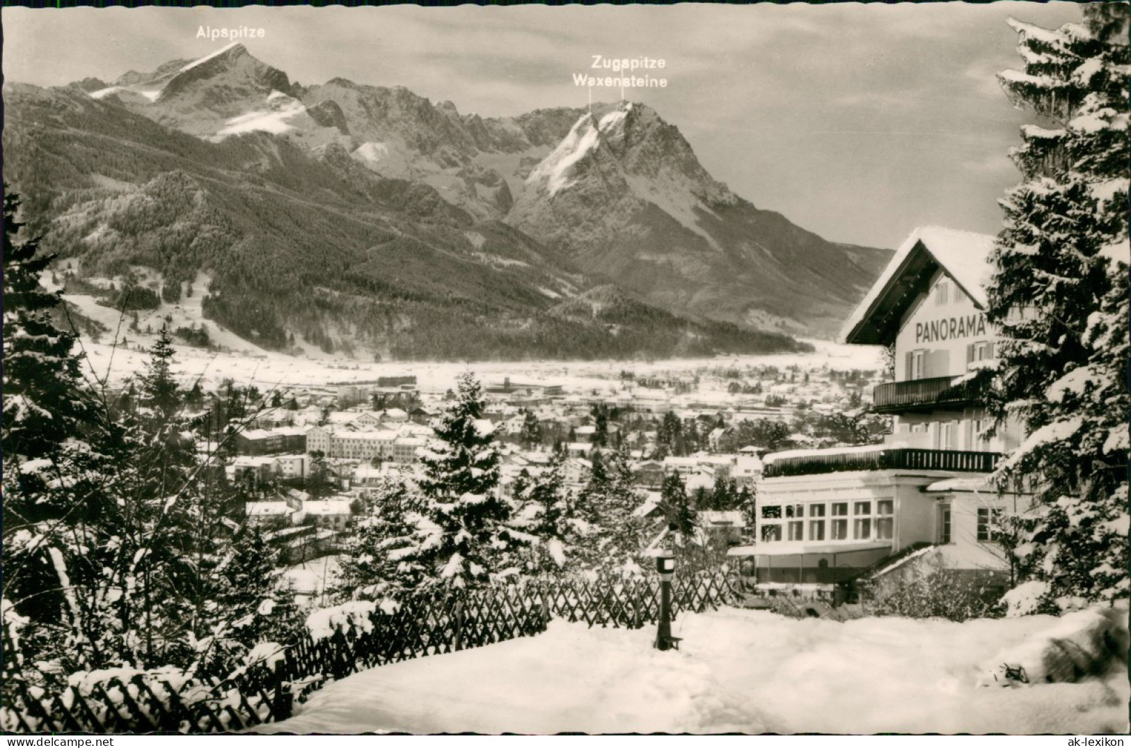 Garmisch-Partenkirchen Pension - Panorama - St. Anton Im Winter 1963 - Garmisch-Partenkirchen