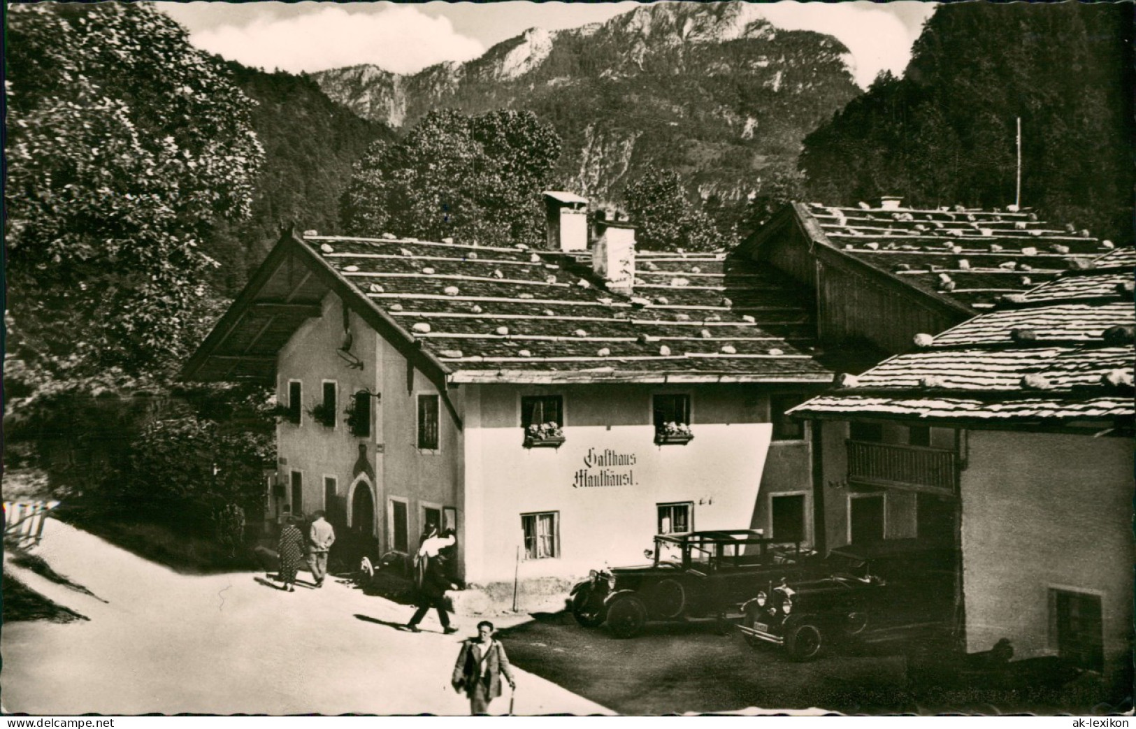 Ansichtskarte Schneizlreuth Mauthäusl (Deutsche Alpenstraße) 1962 - Autres & Non Classés