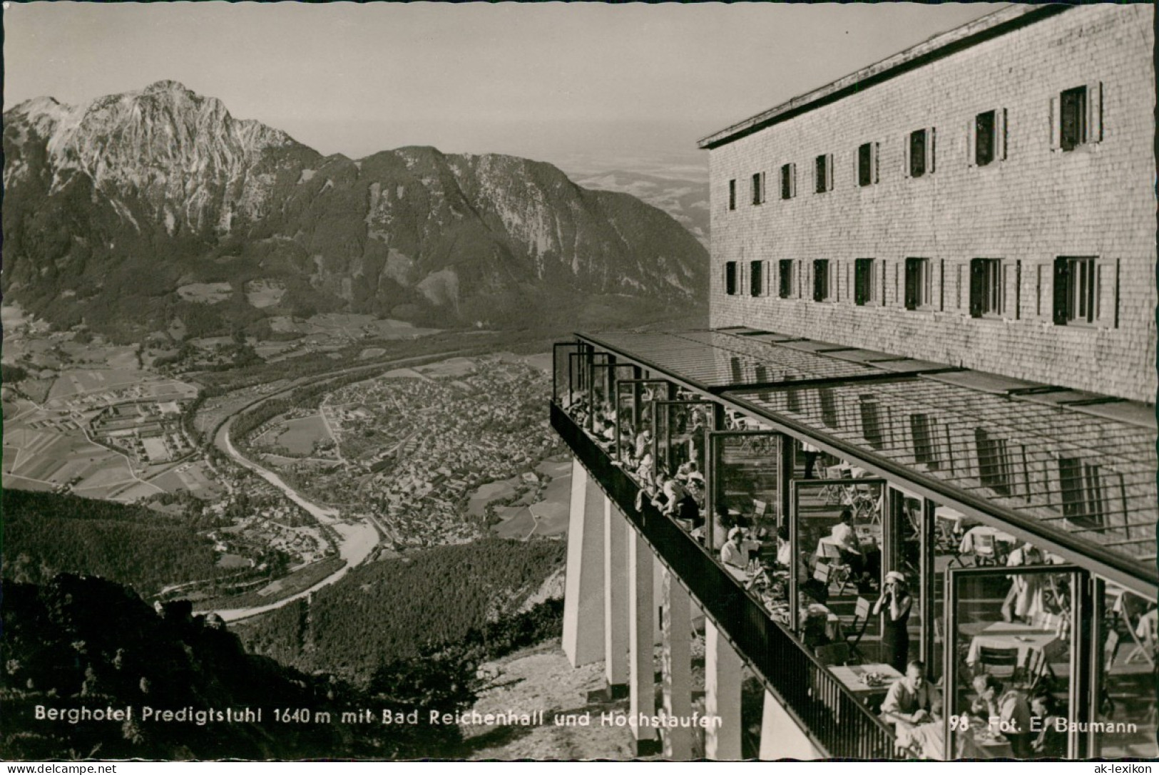 Ansichtskarte Predigtstuhl-Bad Reichenhall Berghotel Predigtstuhl 1964 - Bad Reichenhall