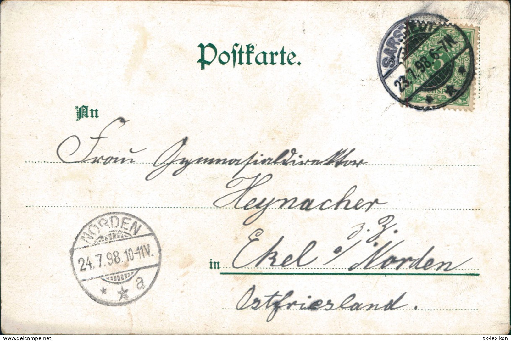 Litho AK Sarstedt Ratskeller, Bahnhof, Stadt - Gruss Aus... 1898 - Other & Unclassified