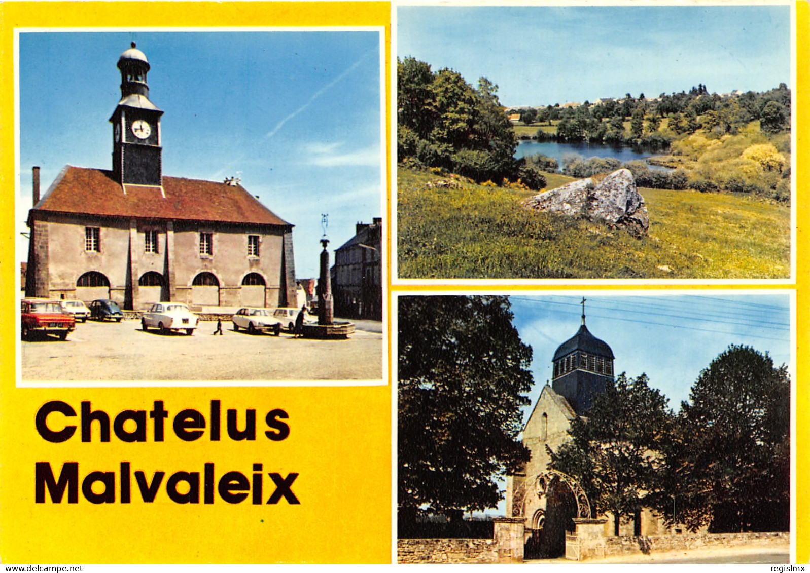 23-CHATELUS MALVALEIX-N°1010-D/0135 - Chatelus Malvaleix