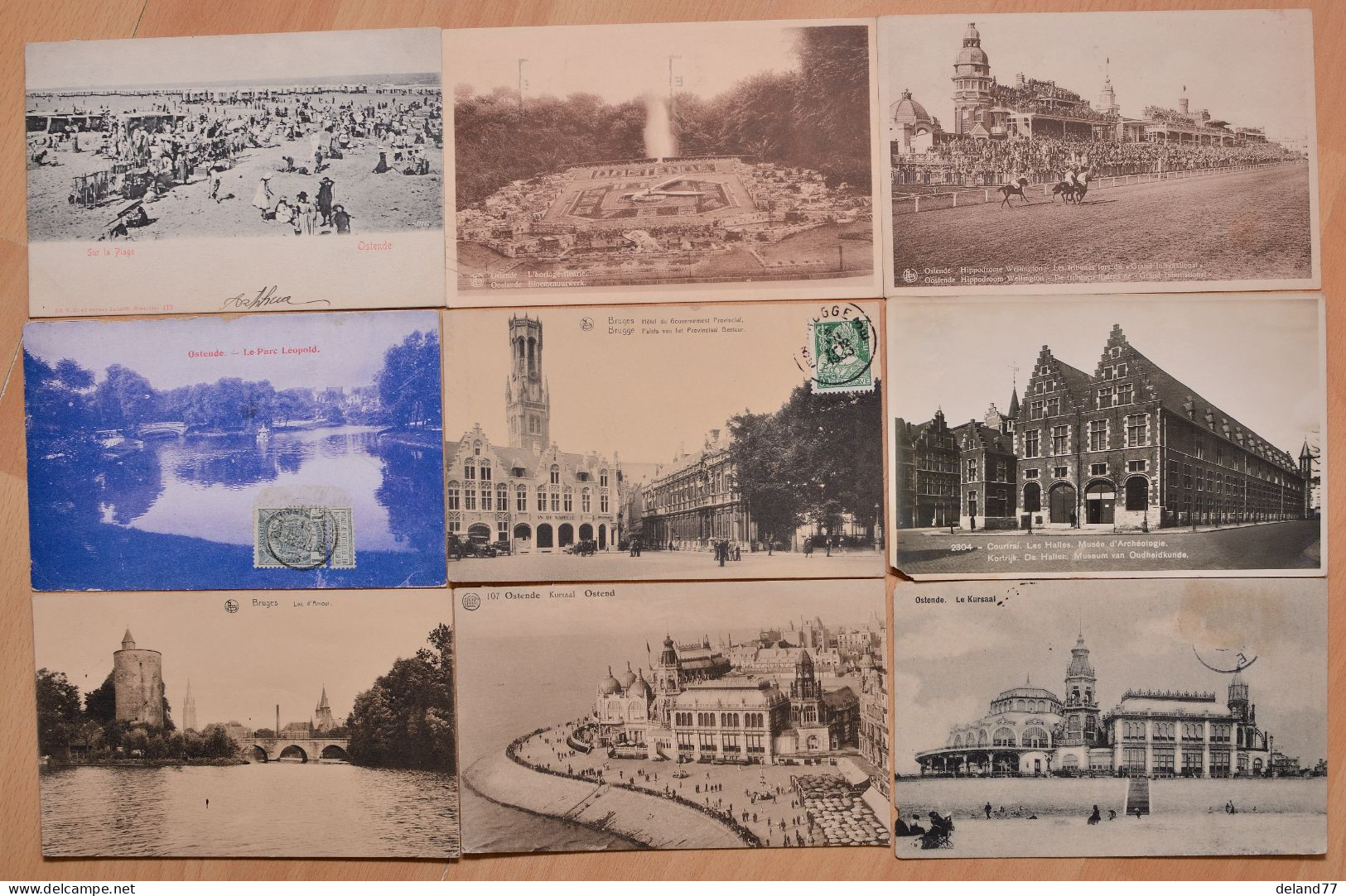 BELGIQUE Flandre Occidentale - LOT De 37 Cartes Postales - Divers - Andere & Zonder Classificatie