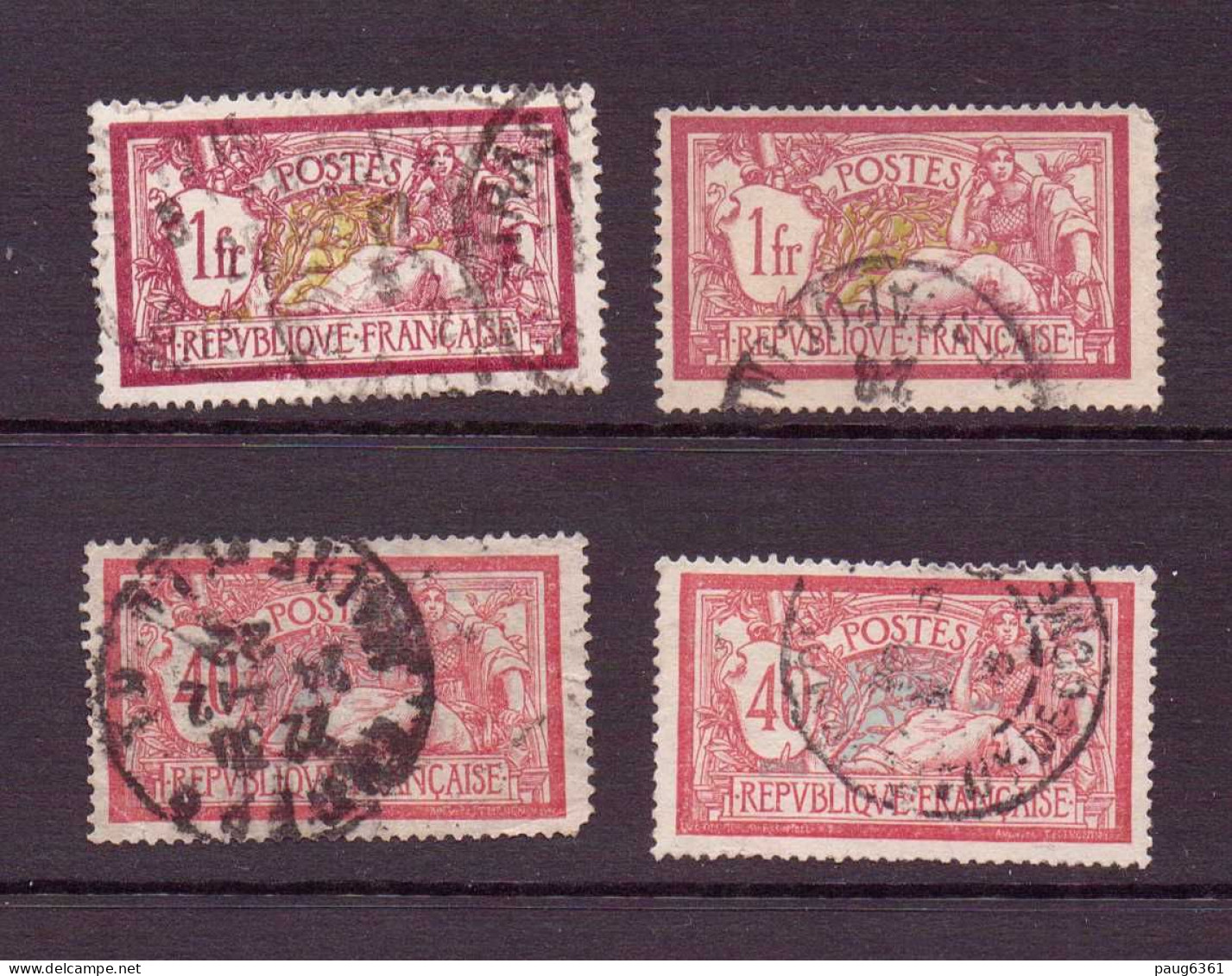 FRANCE GROS  LOT DE TIMBRES ANCIENS 1876/1960 OBLITERE