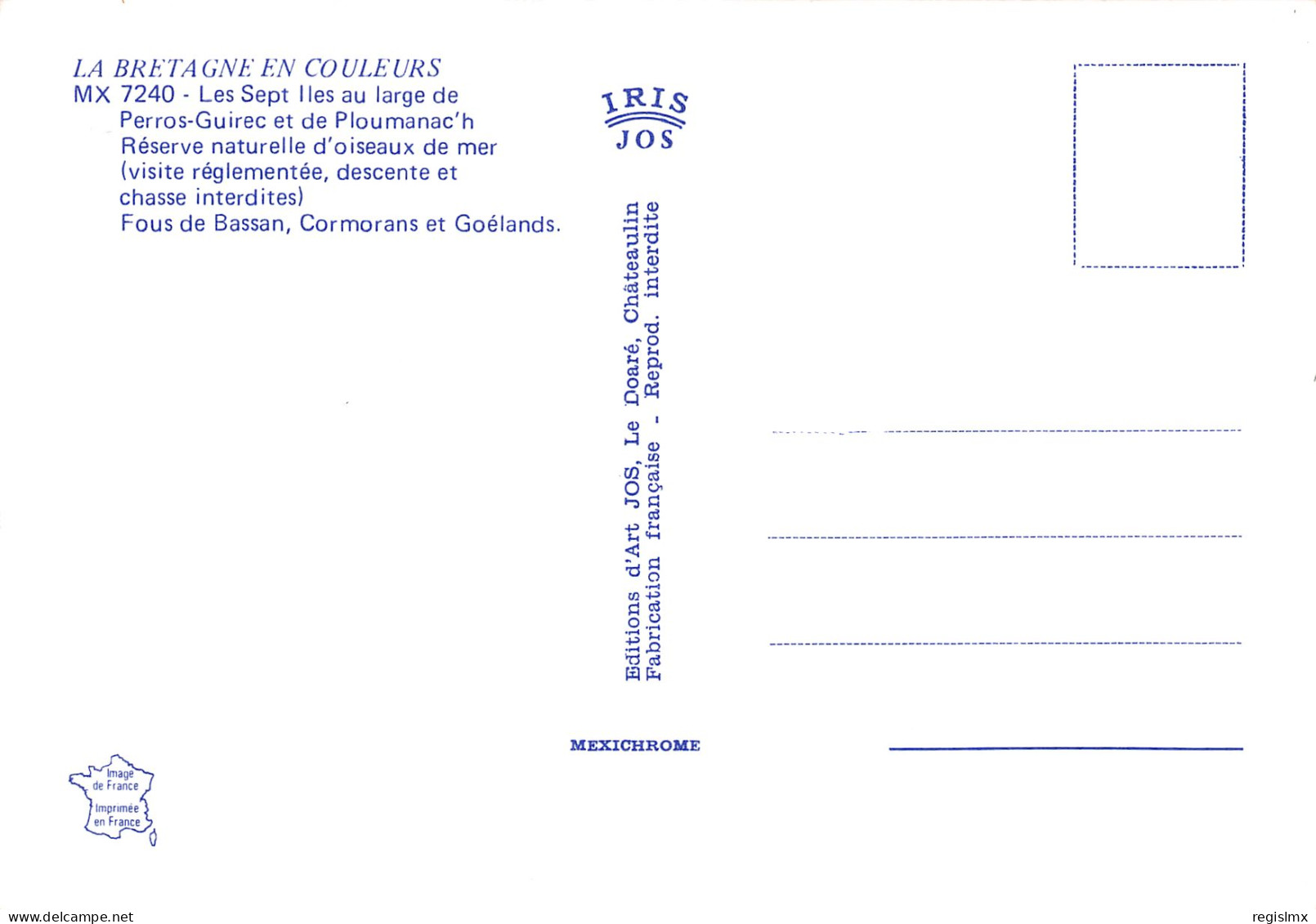 22-LES SEPT ILES-N°1010-C/0383 - Other & Unclassified