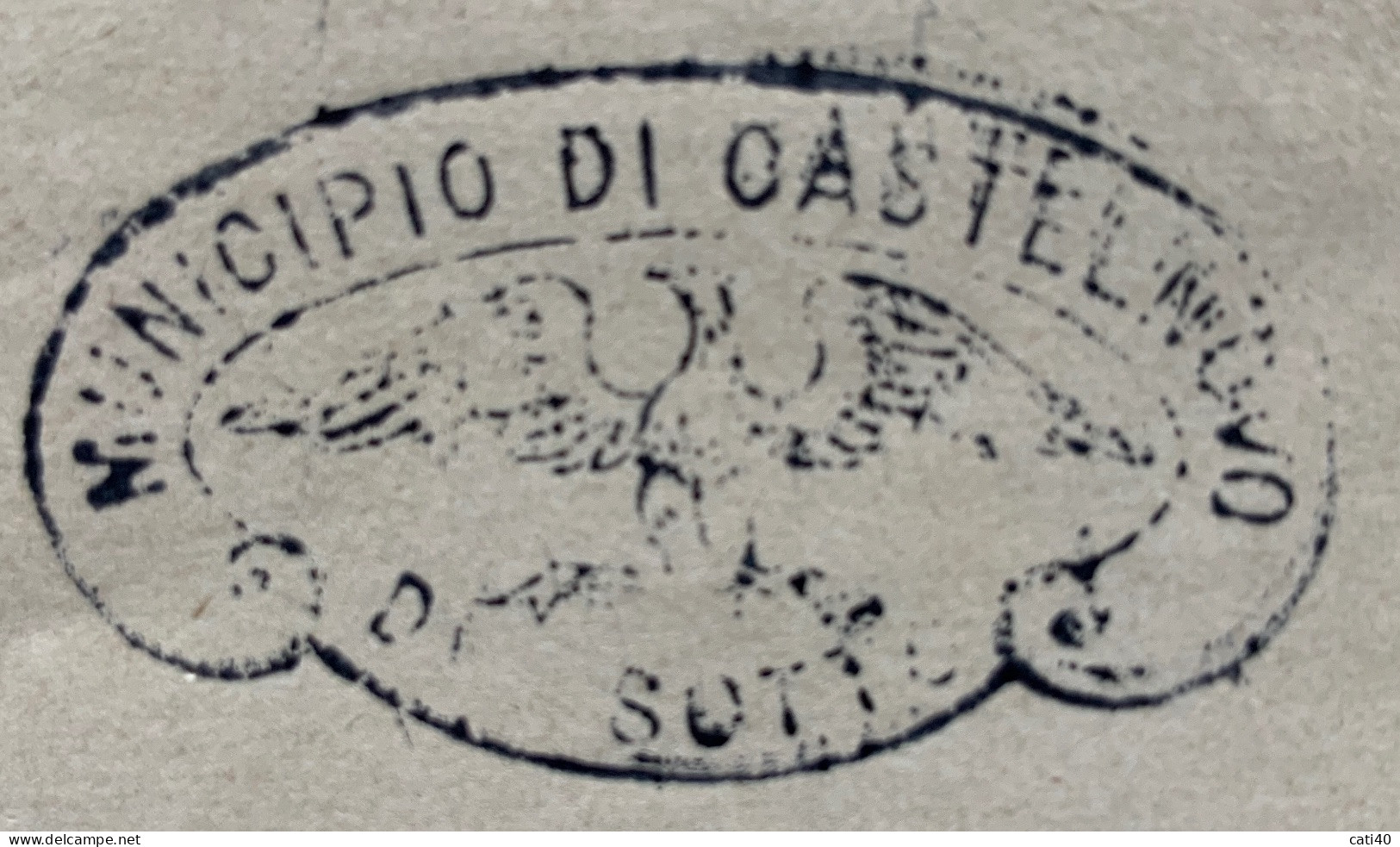 CASTELNUOVO DI SOTTO 16 GENNAIO 1885 - LETTERA COMPLETA PER LUCCA - Marcophilie