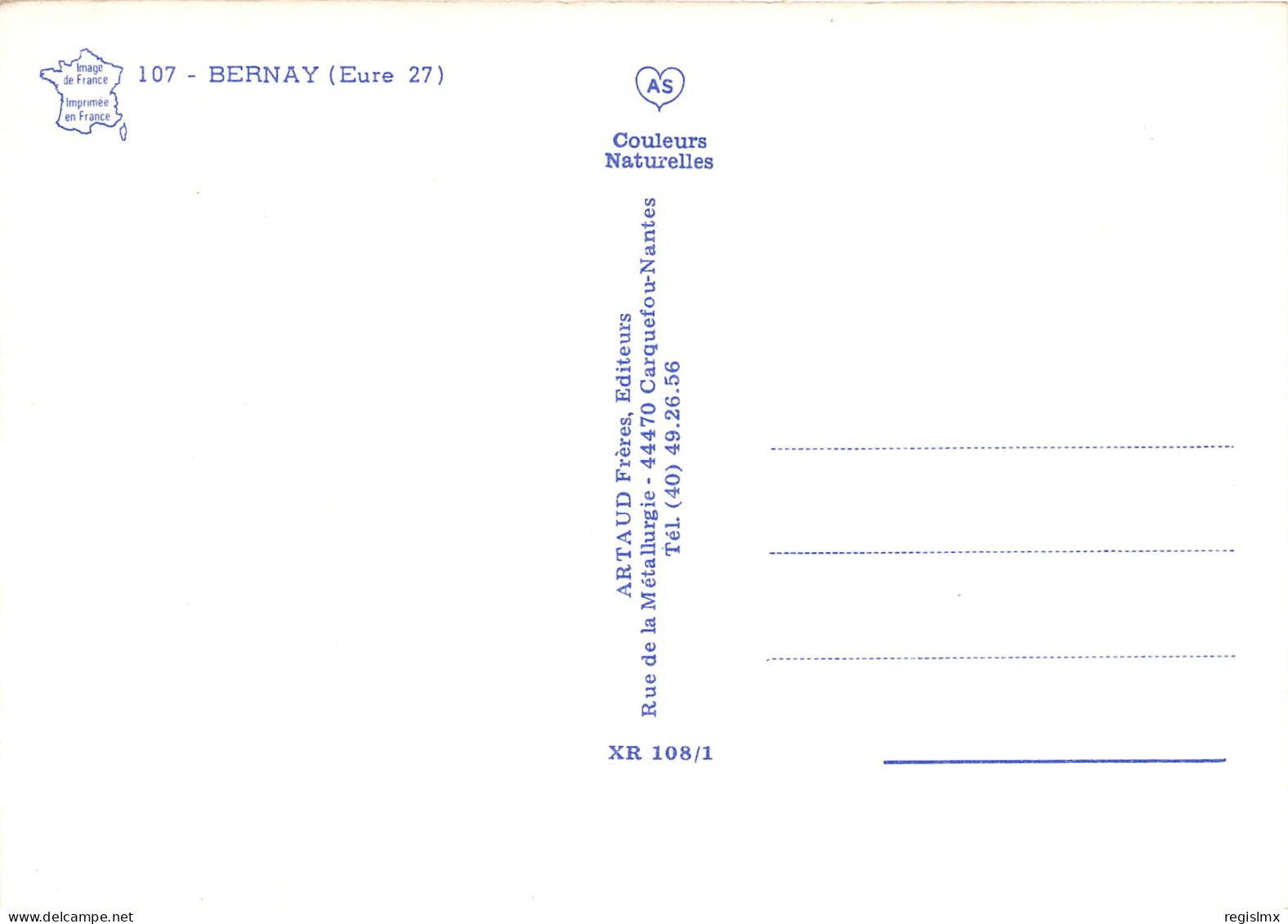 27-BERNAY-N°1011-C/0229 - Bernay
