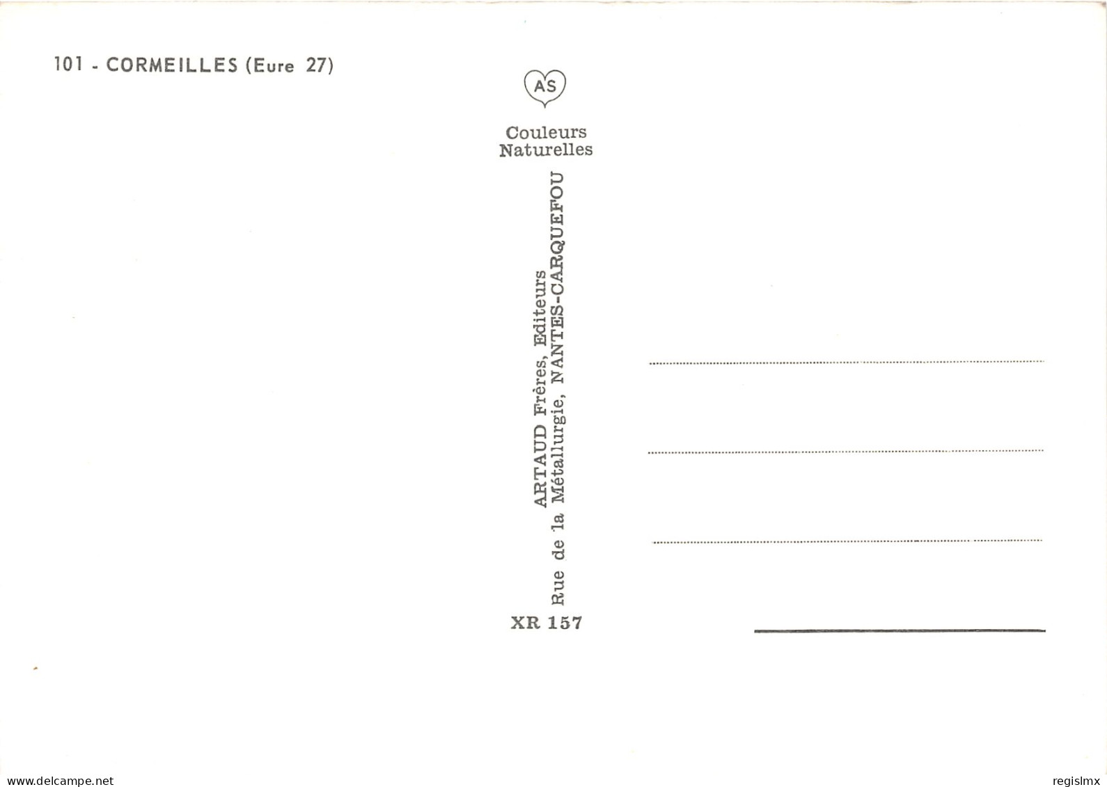 27-CORMEILLES-N°1011-C/0045 - Other & Unclassified