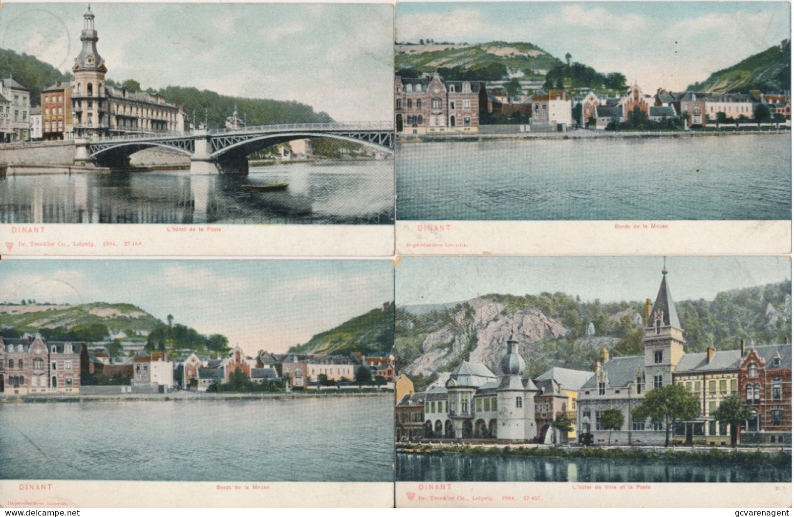 DINANT.  4 CARTES.       ZIE AFBEELDINGEN - Dinant